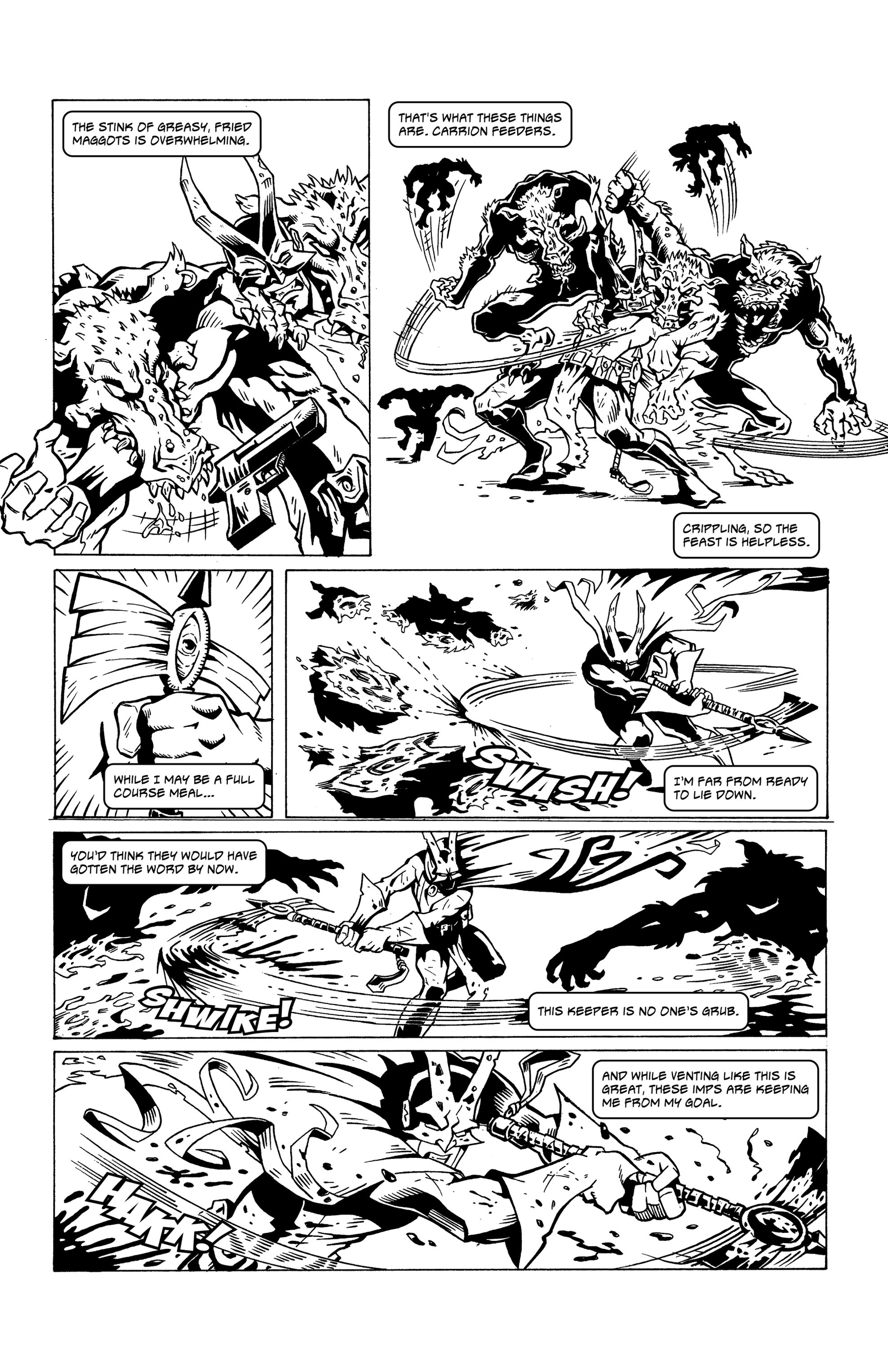 Read online Lucifer Fawkes: The Blind Ones comic -  Issue # Full - 12