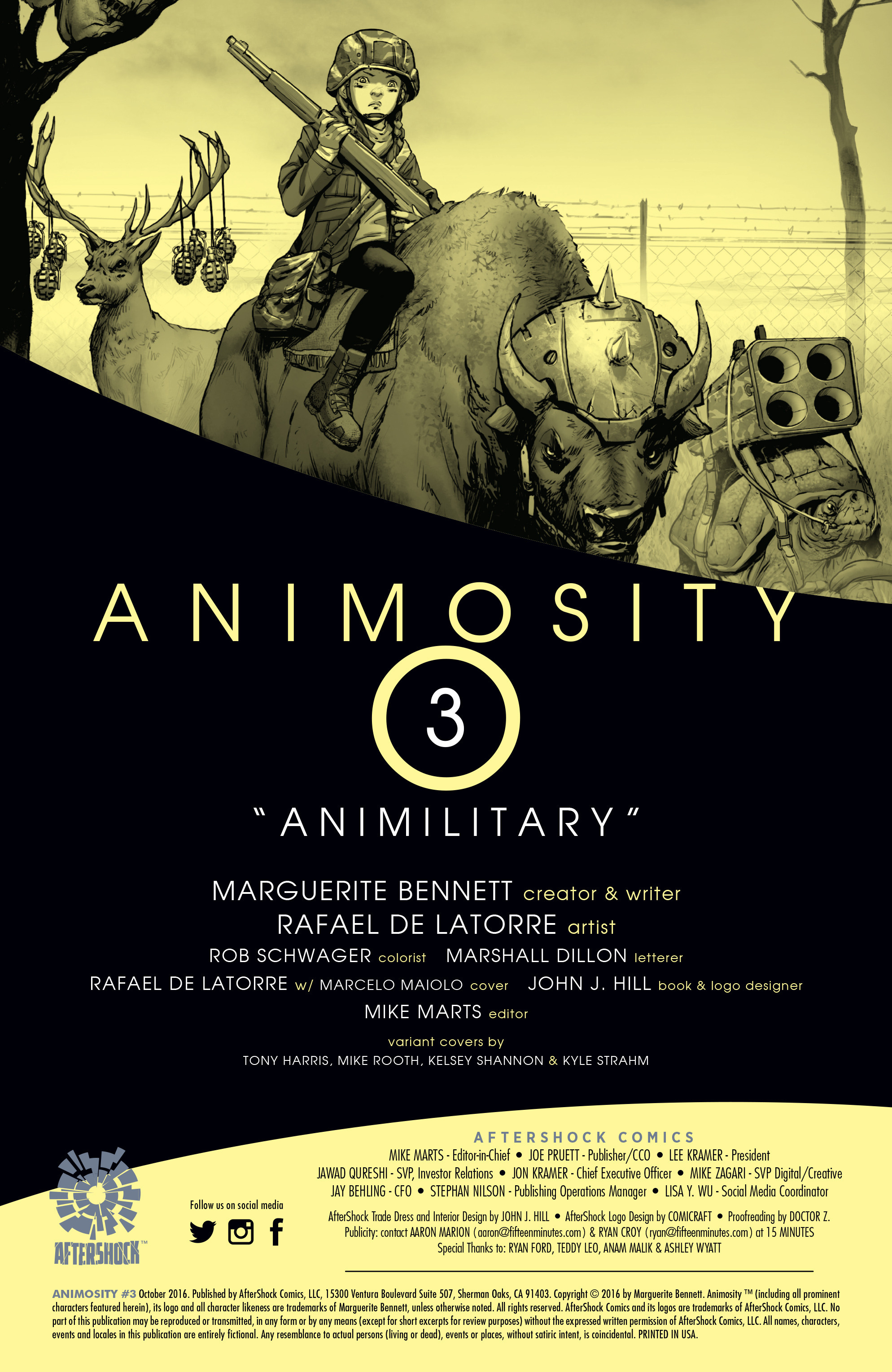 Read online Animosity comic -  Issue #3 - 2