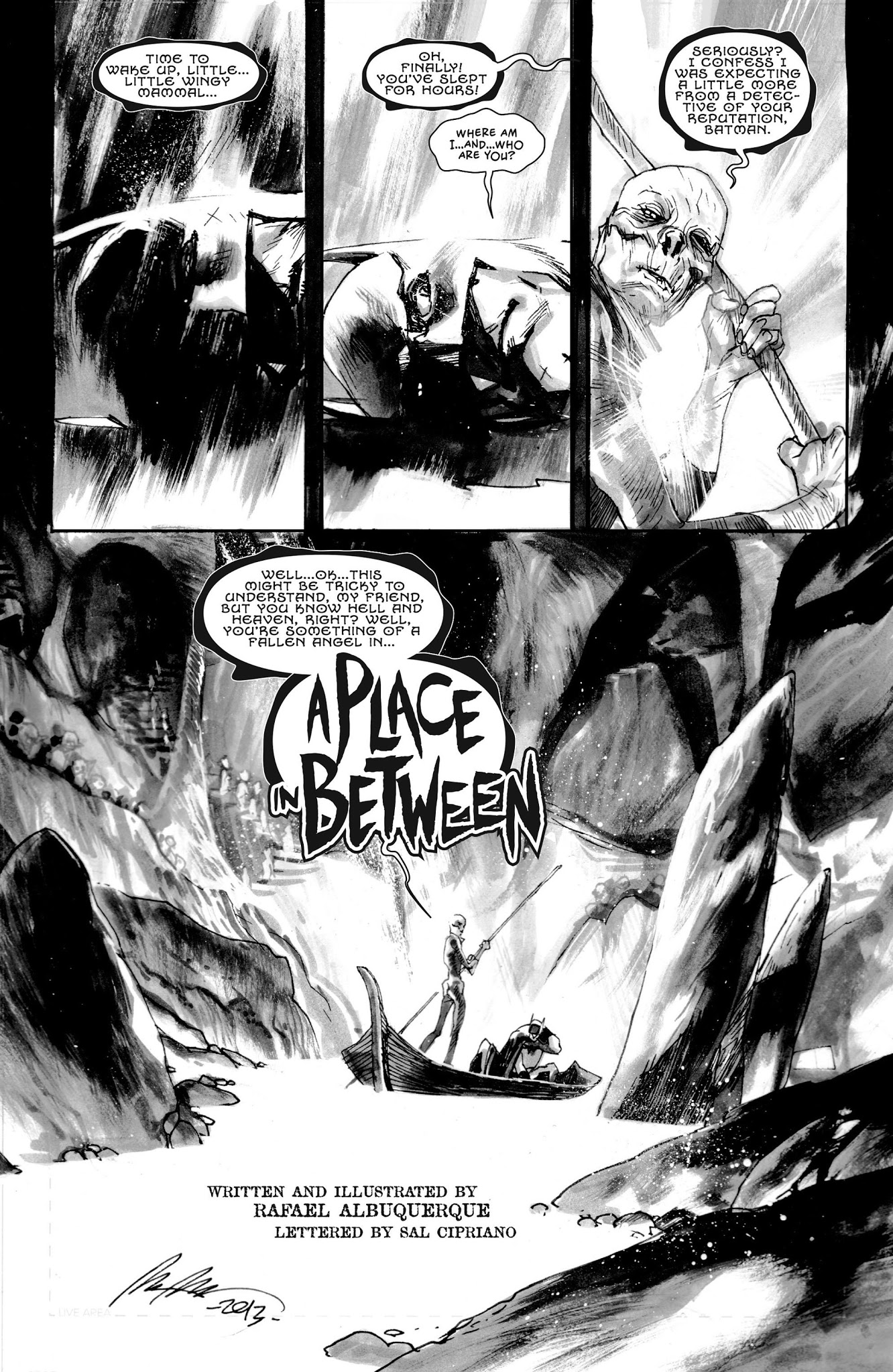 Read online Batman Black and White (2013) comic -  Issue #2 - 22