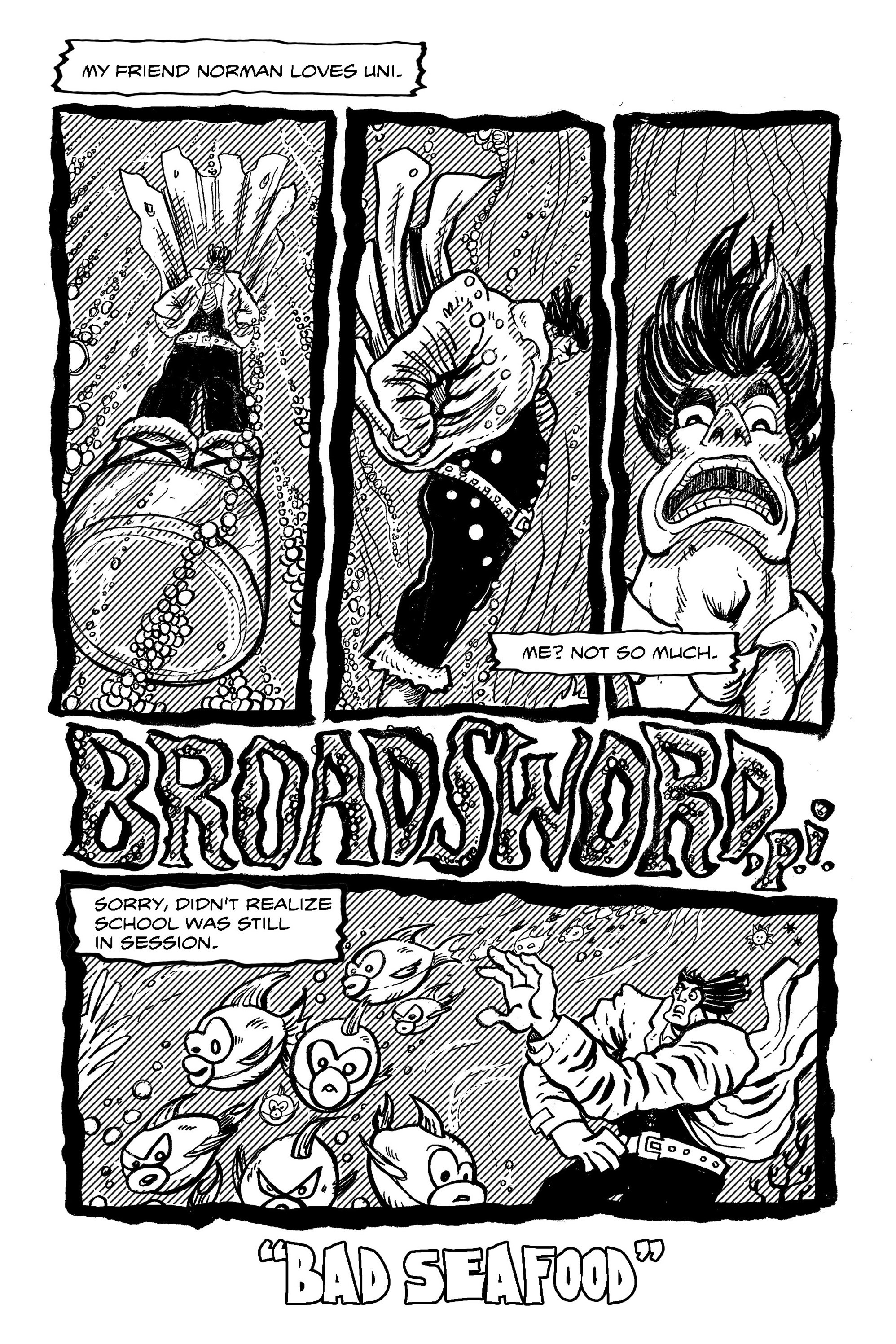 Read online Broadsword, P.I. comic -  Issue #3 - 15