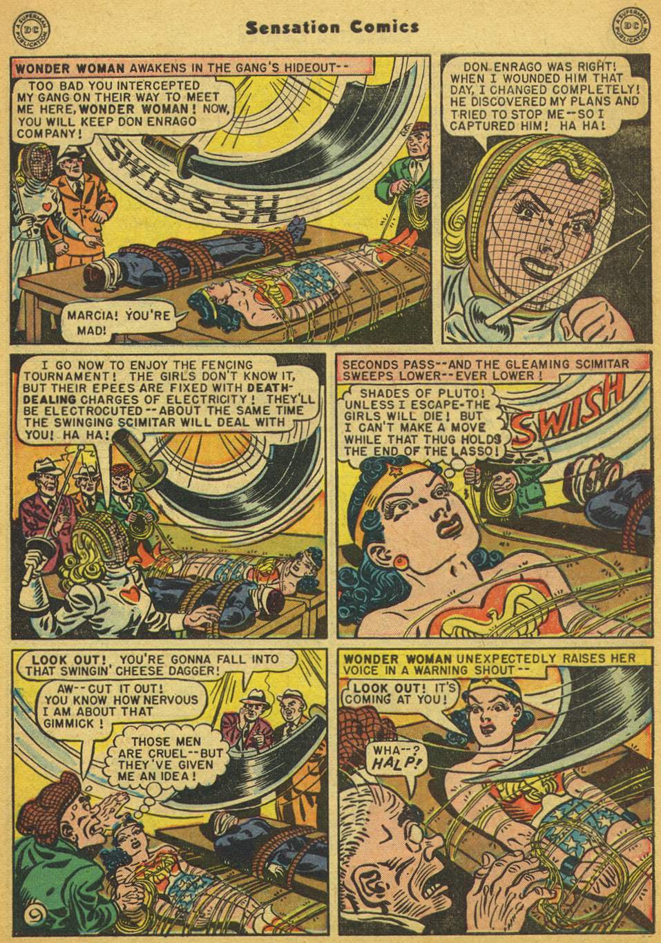 Read online Sensation (Mystery) Comics comic -  Issue #80 - 10