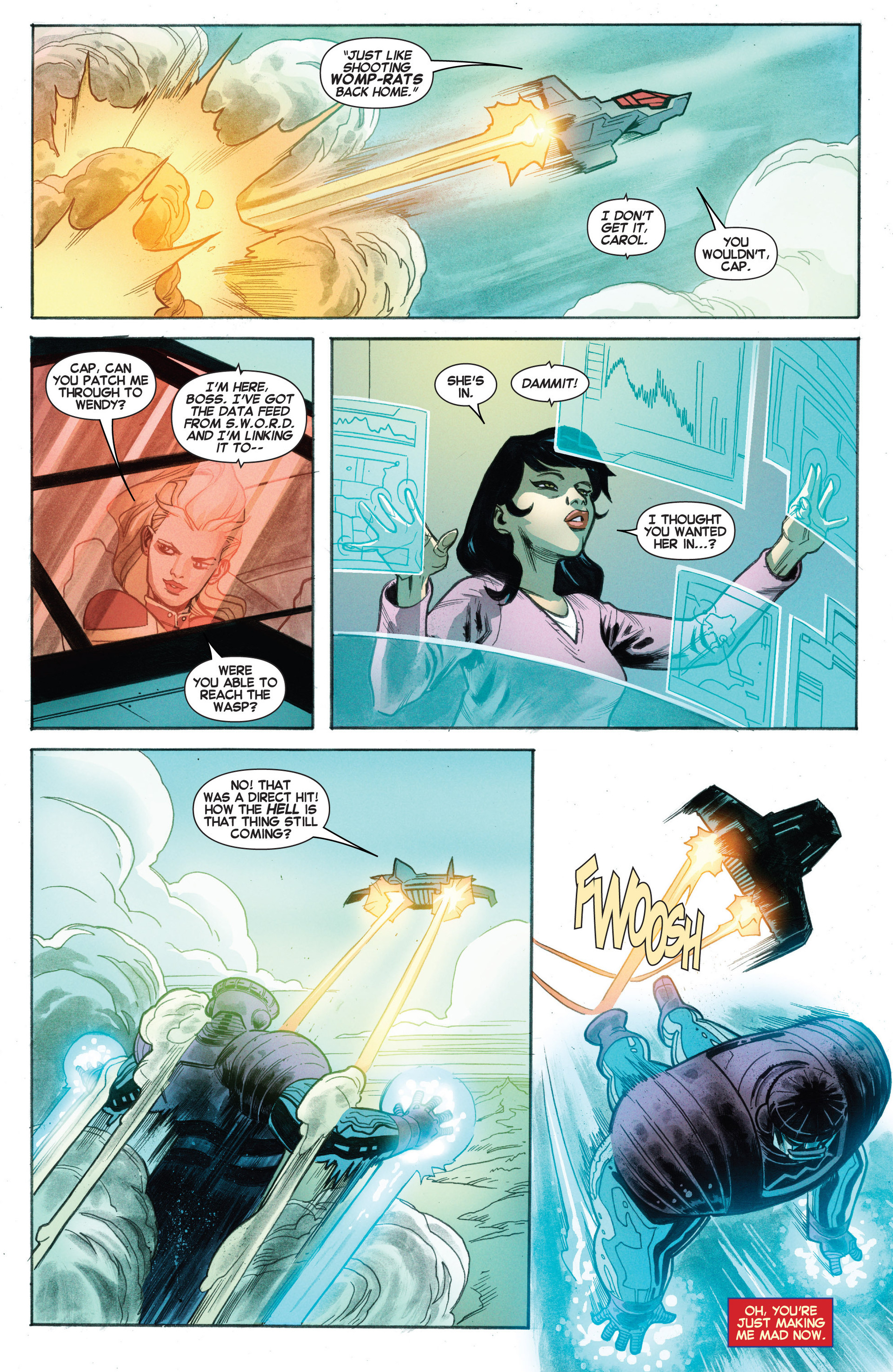 Read online Captain Marvel (2012) comic -  Issue #13 - 17