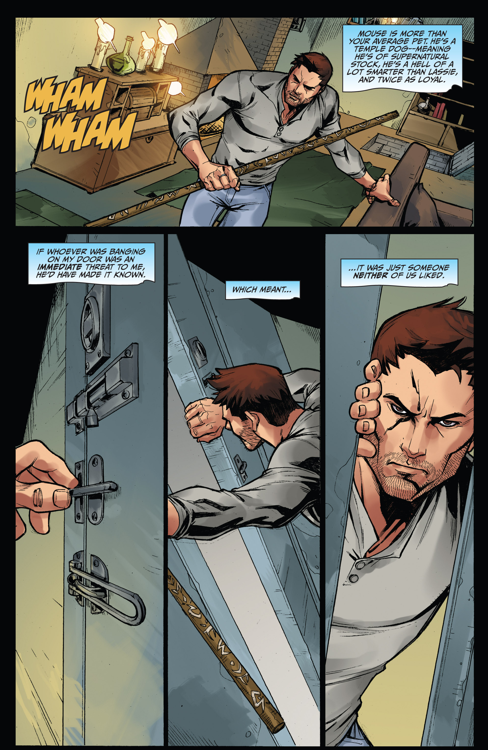 Read online Jim Butcher's The Dresden Files: Down Town comic -  Issue # _TPB - 25