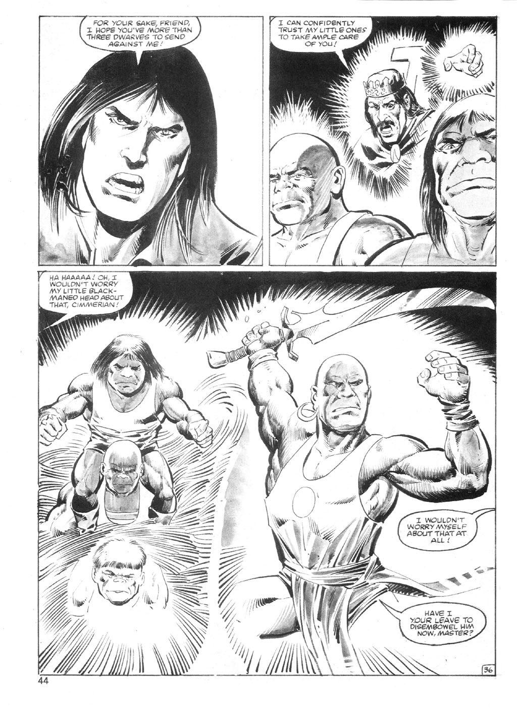 Read online The Savage Sword Of Conan comic -  Issue #94 - 43
