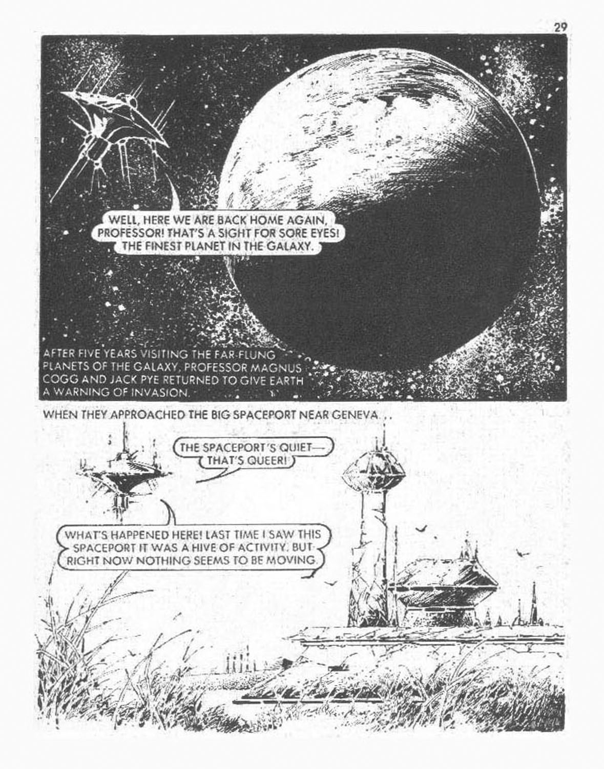 Read online Starblazer comic -  Issue #29 - 29