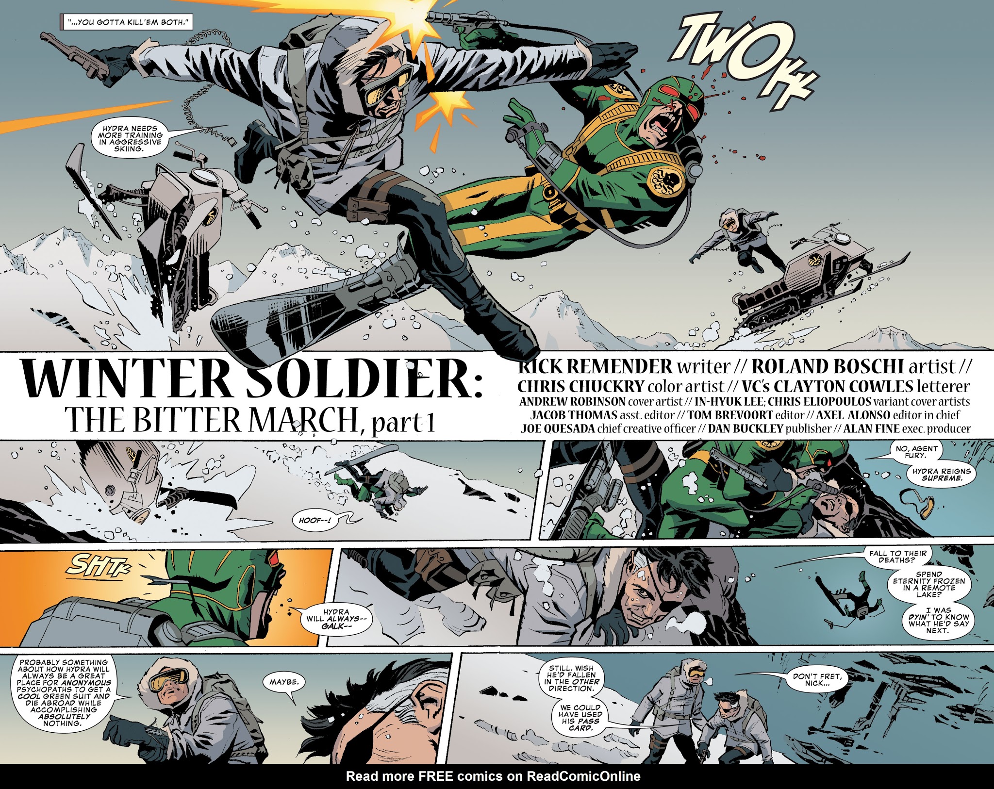 Read online Winter Soldier: The Bitter March comic -  Issue #1 - 3