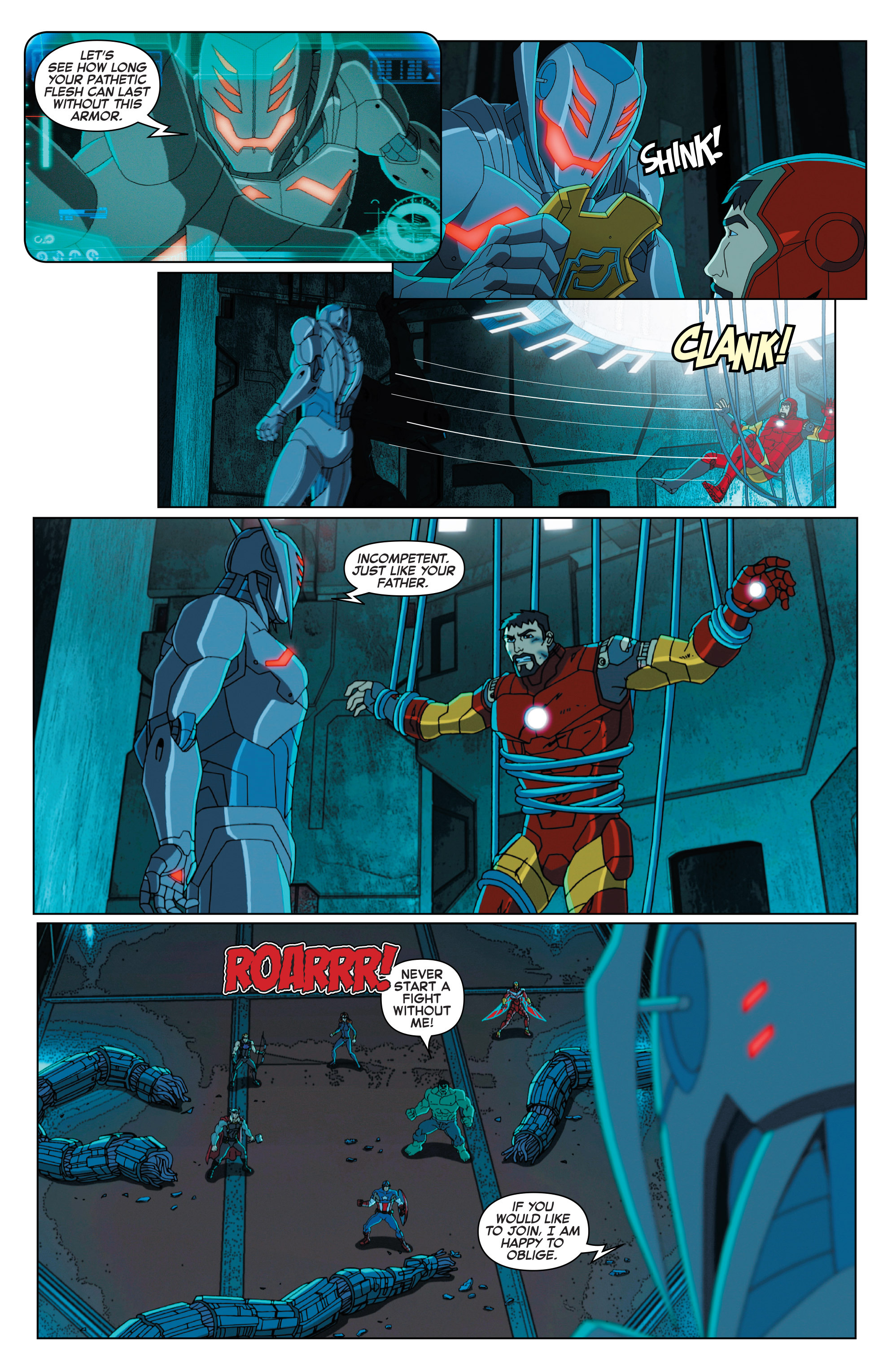 Read online Marvel Universe Avengers Assemble: Civil War comic -  Issue #1 - 17