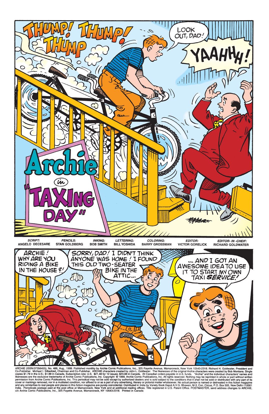 Read online Archie (1960) comic -  Issue #486 - 2