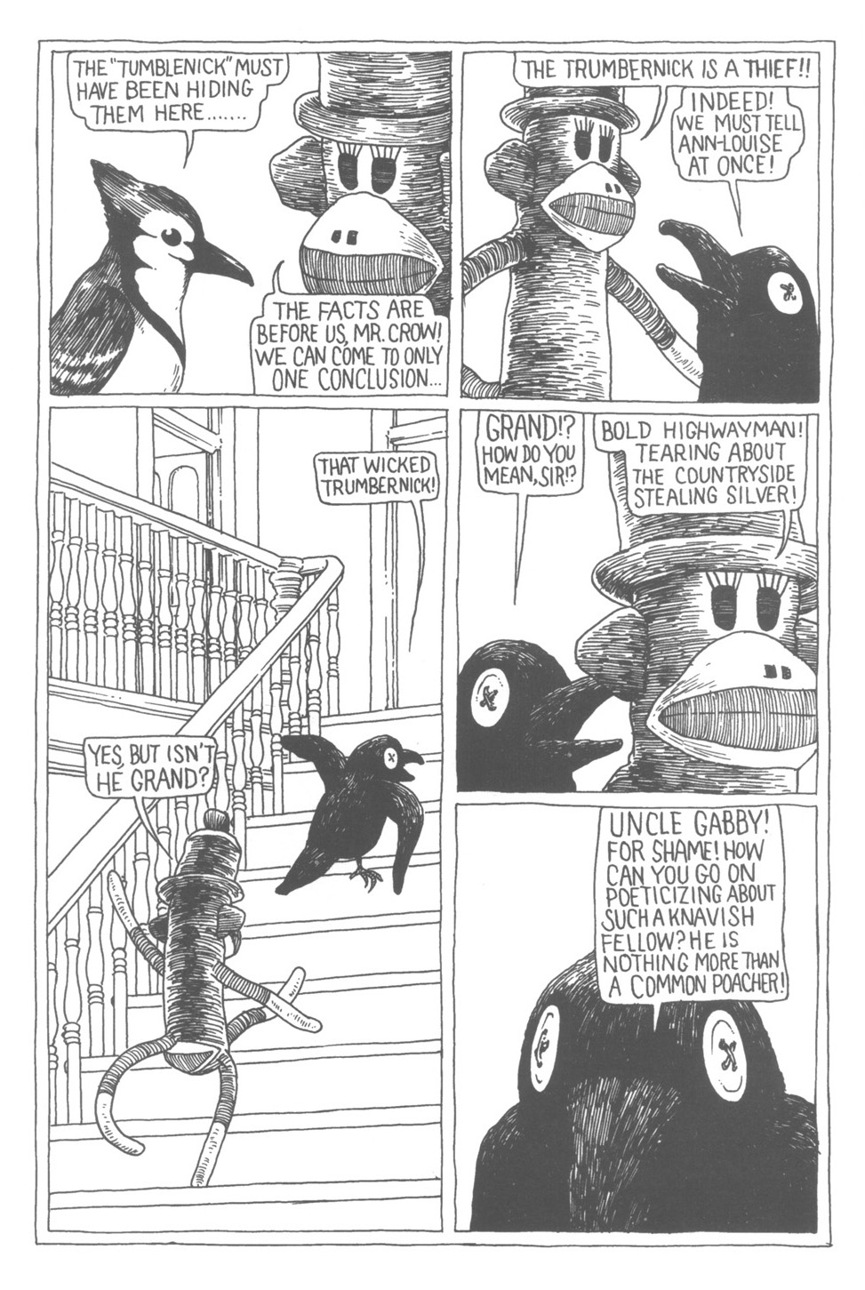 Read online Tony Millionaire's Sock Monkey (1999) comic -  Issue #2 - 9