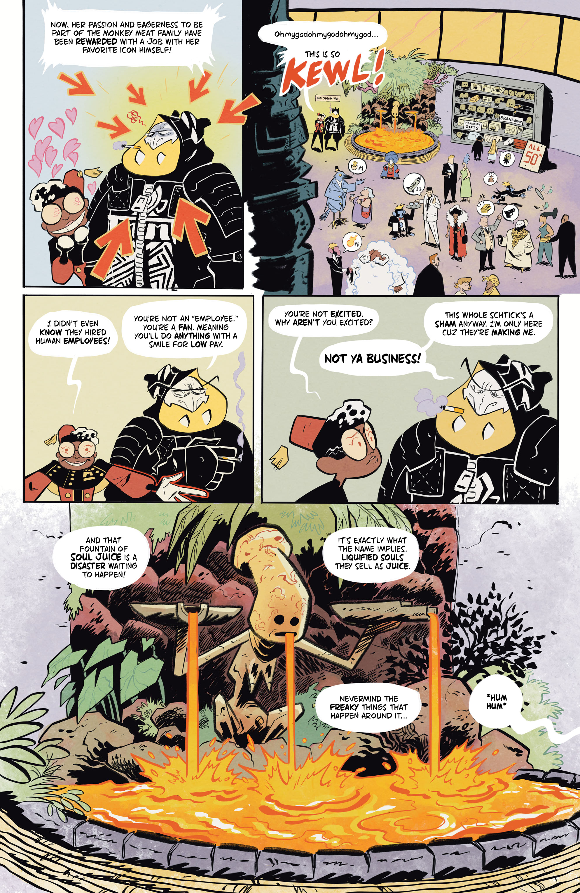 Read online Monkey Meat comic -  Issue #4 - 7