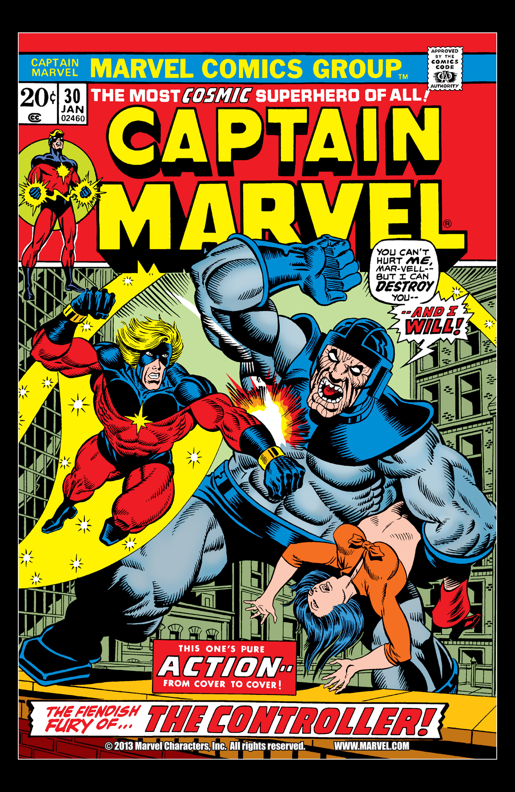 Read online Captain Marvel by Jim Starlin comic -  Issue # TPB (Part 1) - 155