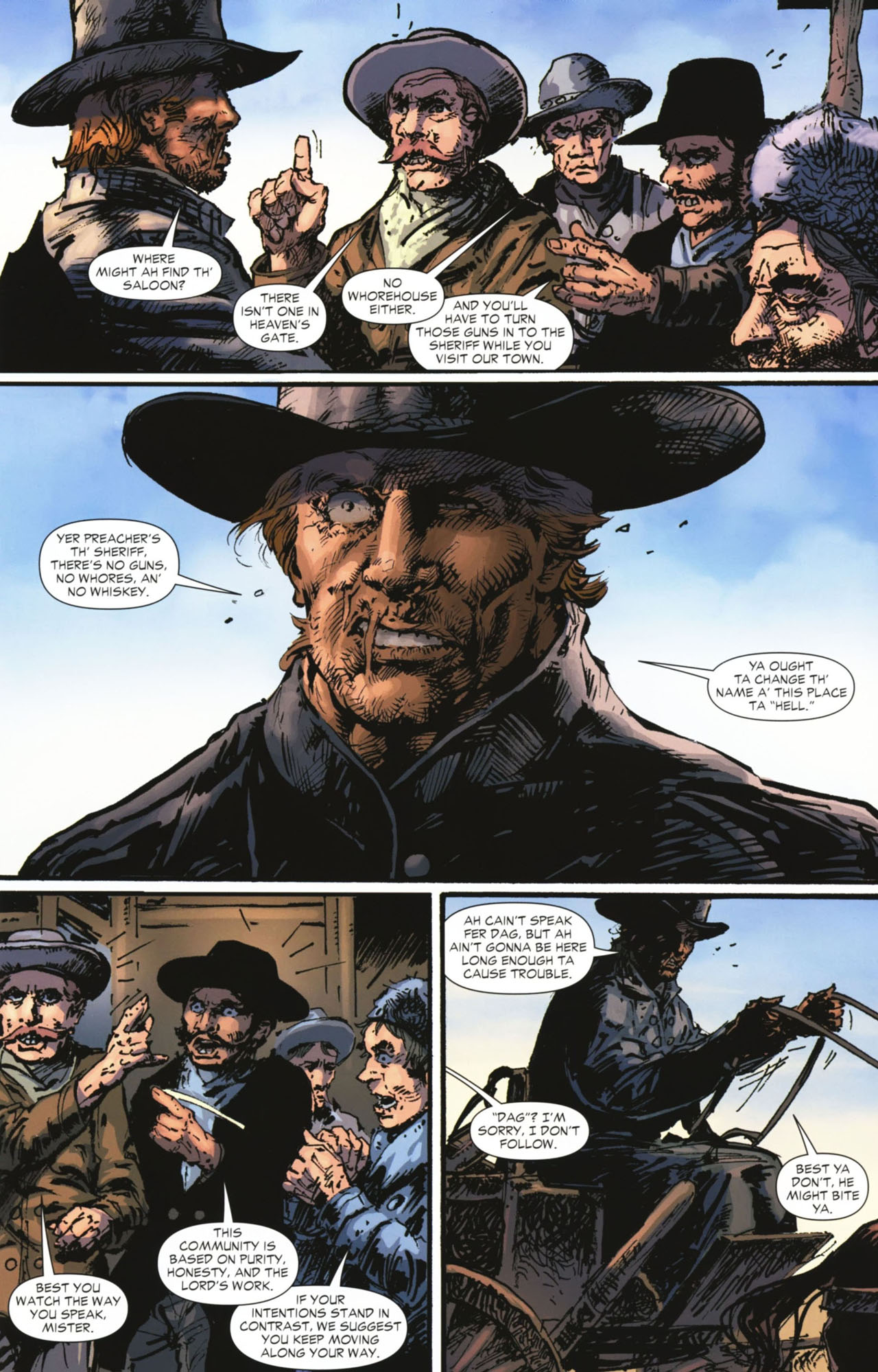 Read online Jonah Hex: No Way Back comic -  Issue # TPB - 61