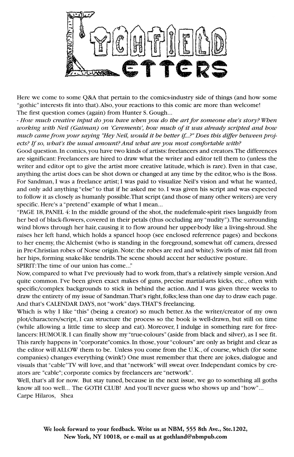 Read online (After)Life in Gothland comic -  Issue #1 - 26