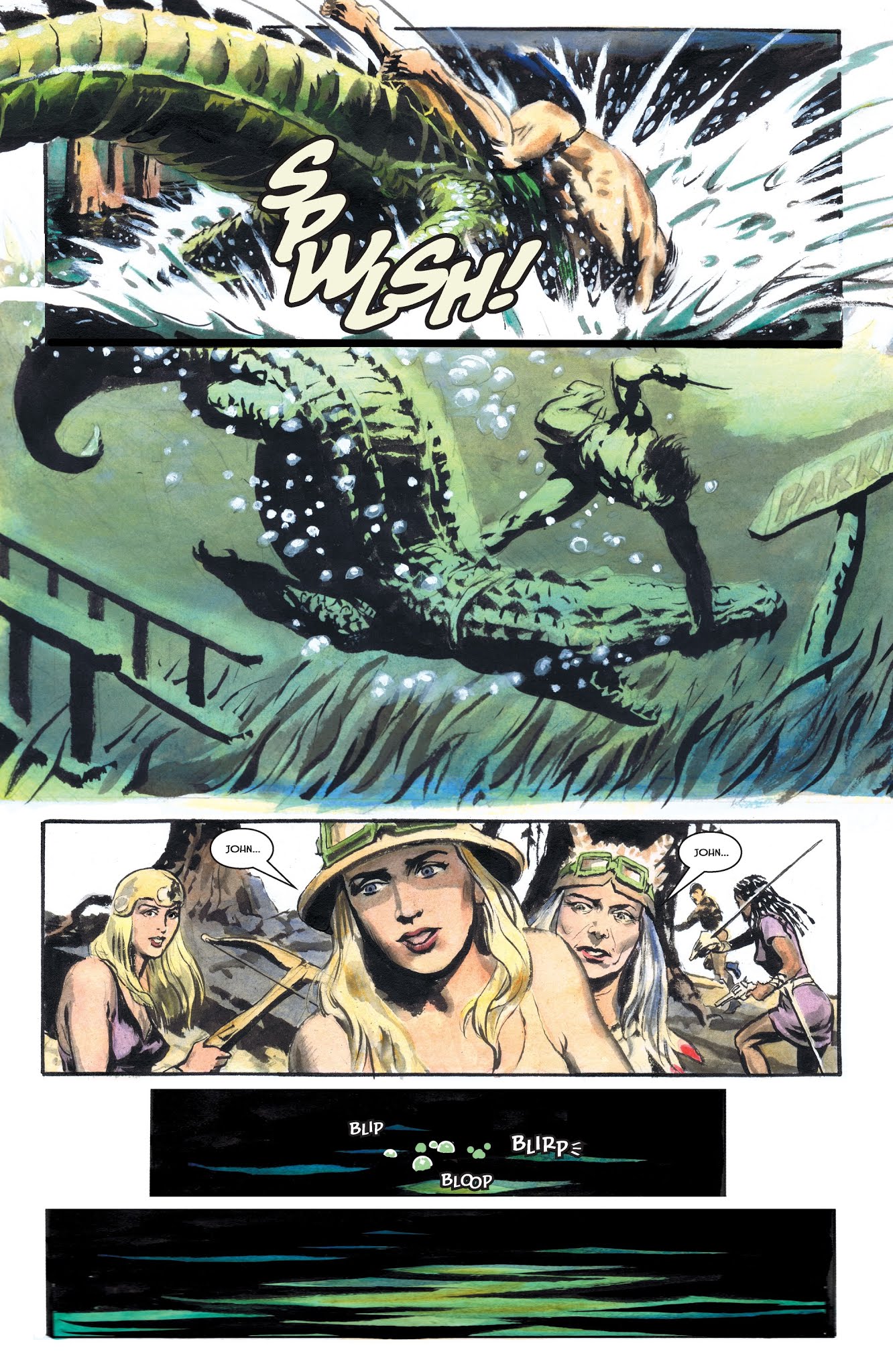 Read online The Once and Future Tarzan comic -  Issue # TPB - 29