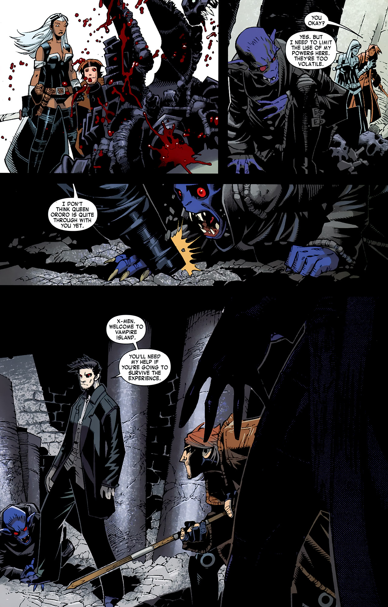 Read online X-Men: Curse of the Mutants - Storm & Gambit comic -  Issue # Full - 18