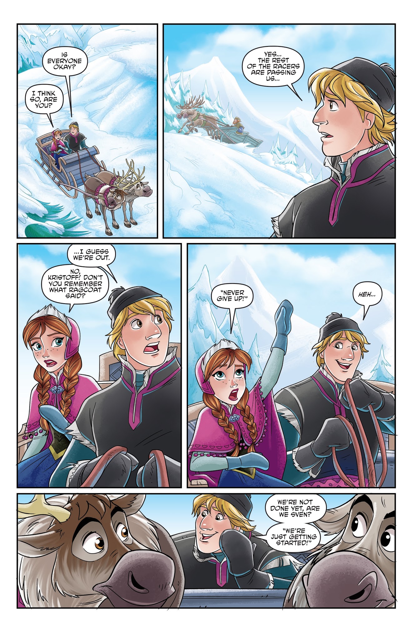 Read online Disney Frozen comic -  Issue #8 - 18