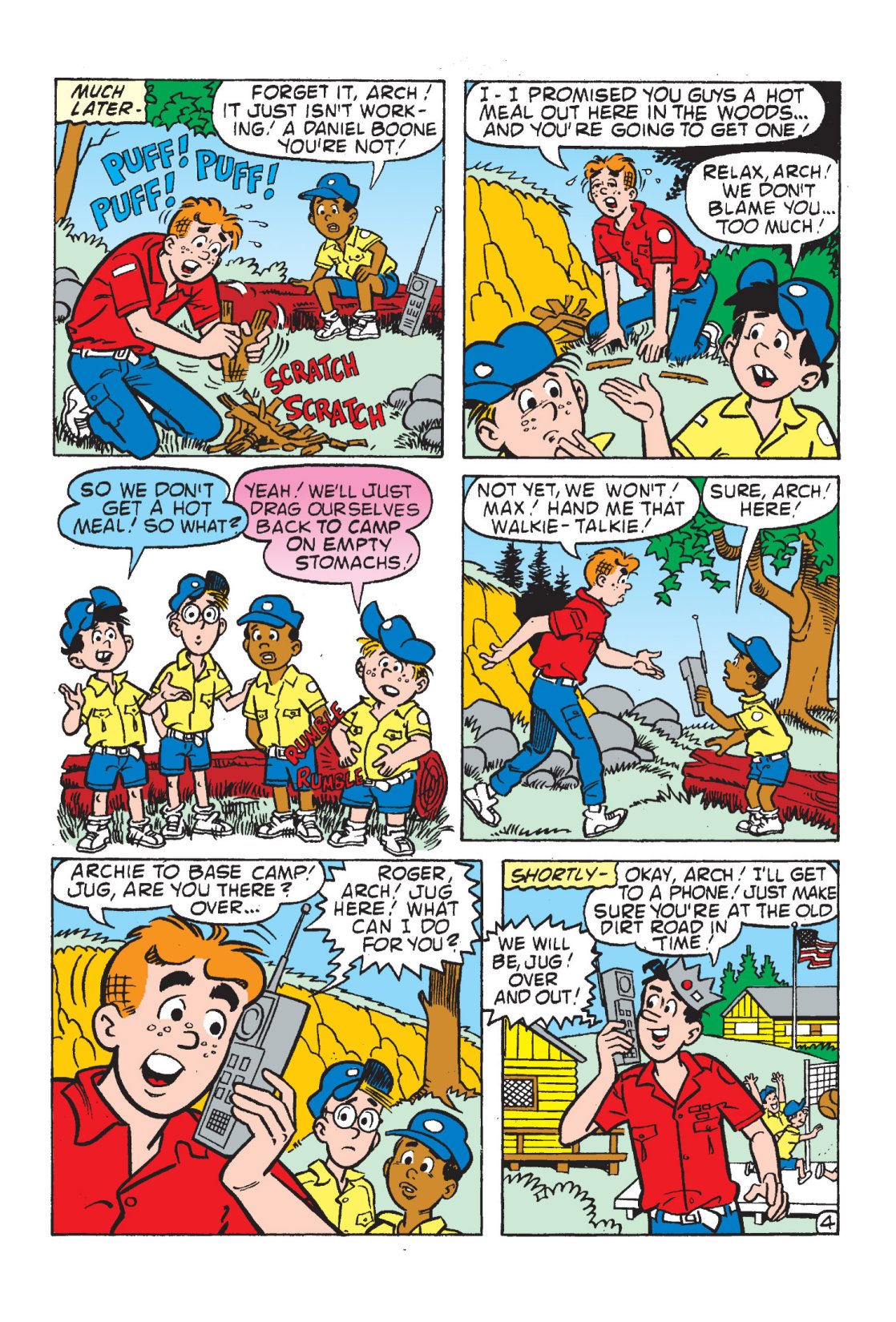 Read online Archie's Camp Tales comic -  Issue # TPB - 34