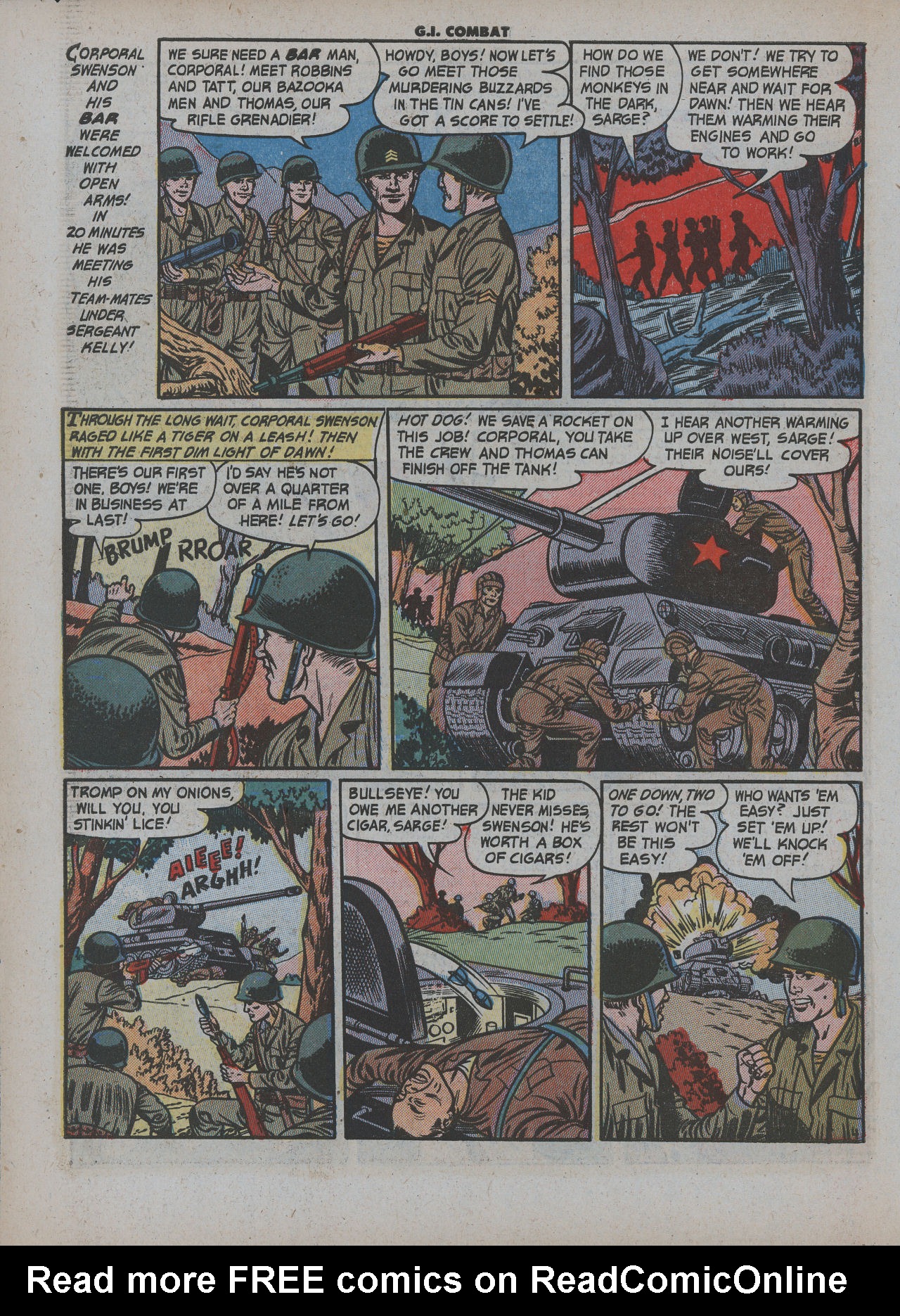 Read online G.I. Combat (1952) comic -  Issue #7 - 31