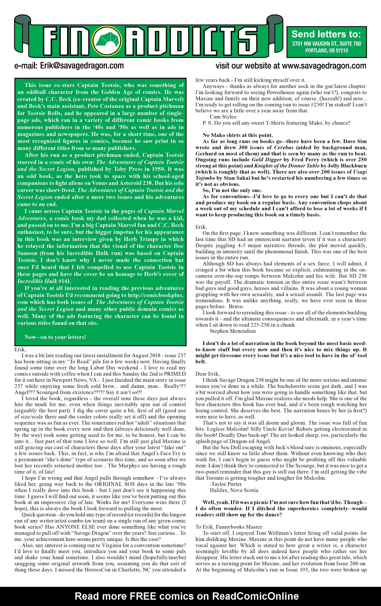 Read online The Savage Dragon (1993) comic -  Issue #241 - 23