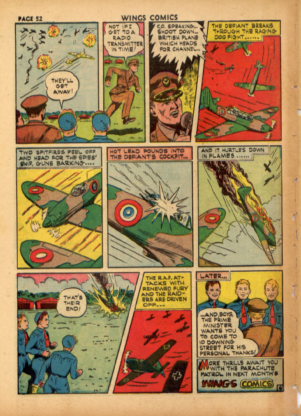 Read online Wings Comics comic -  Issue #16 - 54