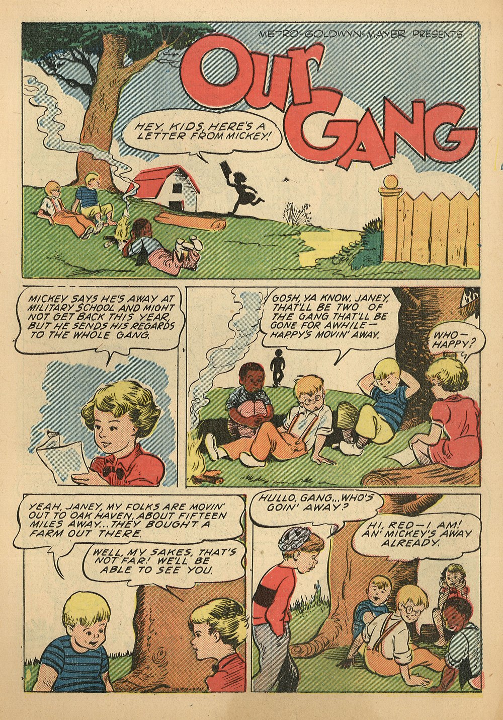 Read online Our Gang Comics comic -  Issue #14 - 3