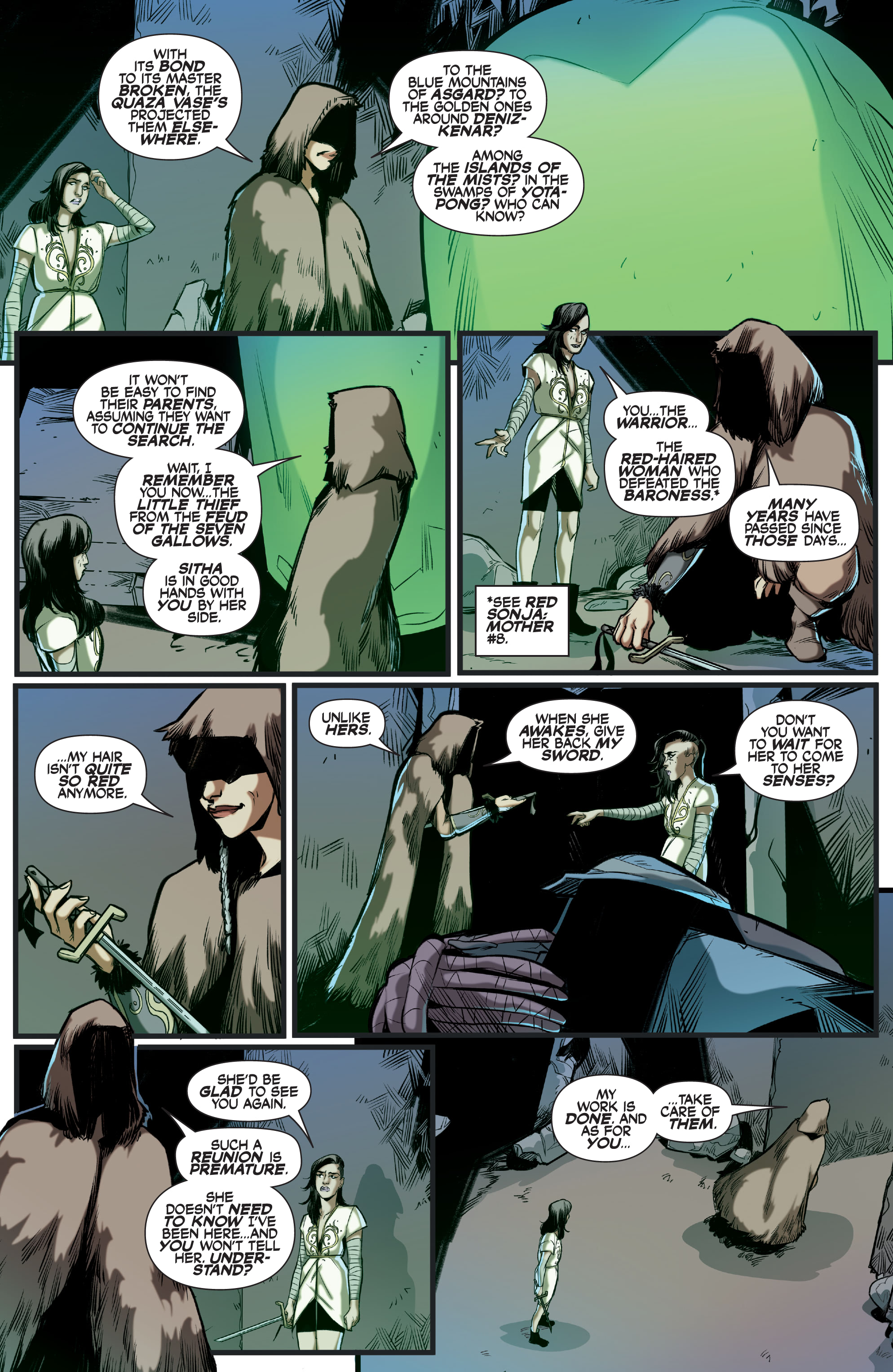 Read online Red Sonja: Red Sitha comic -  Issue #4 - 23