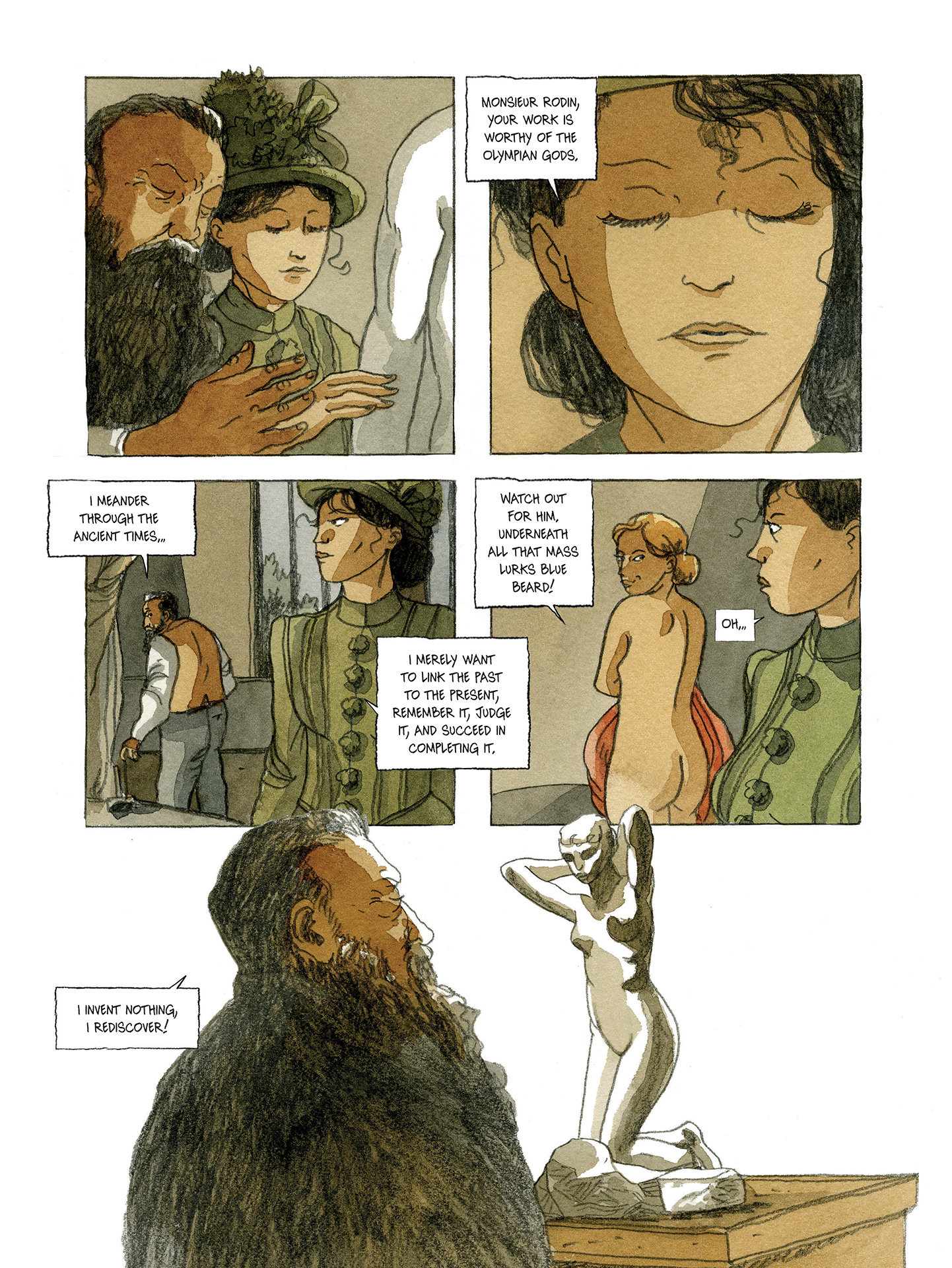 Read online Rodin: Fugit Amor, An Intimate Portrait comic -  Issue # TPB - 57