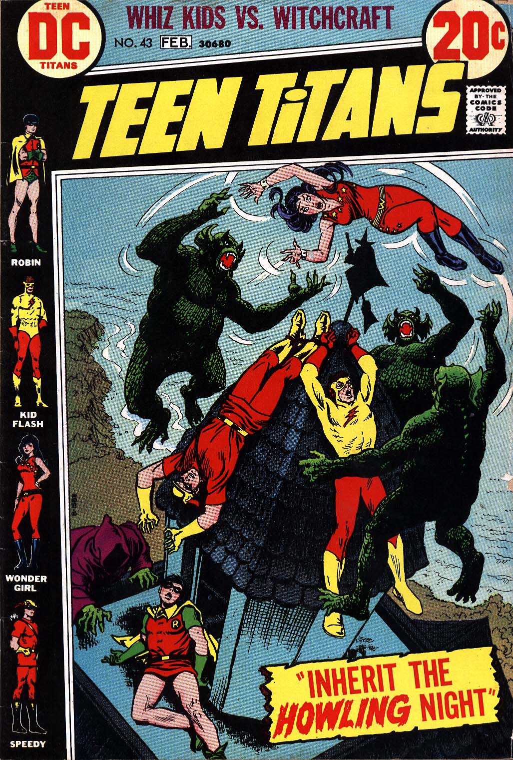 Read online Teen Titans (1966) comic -  Issue #43 - 1