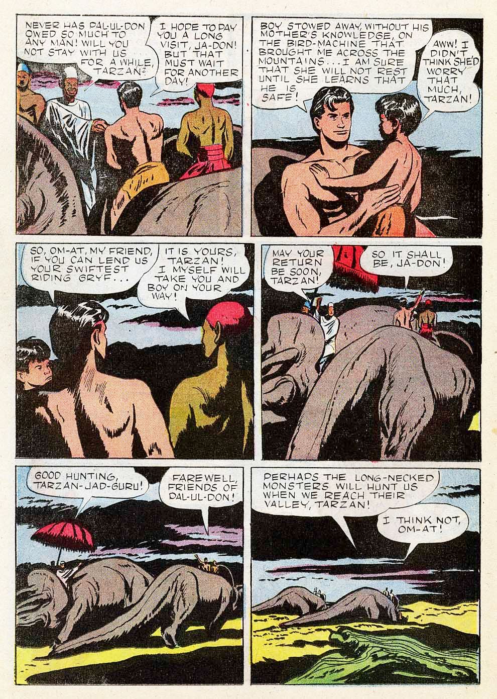 Read online Tarzan (1948) comic -  Issue #16 - 32