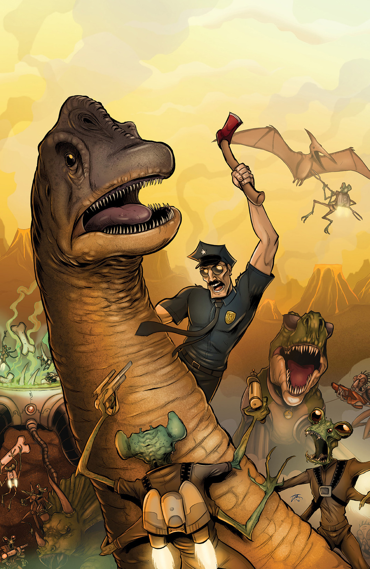 Read online Axe Cop comic -  Issue # TPB 2 - 32