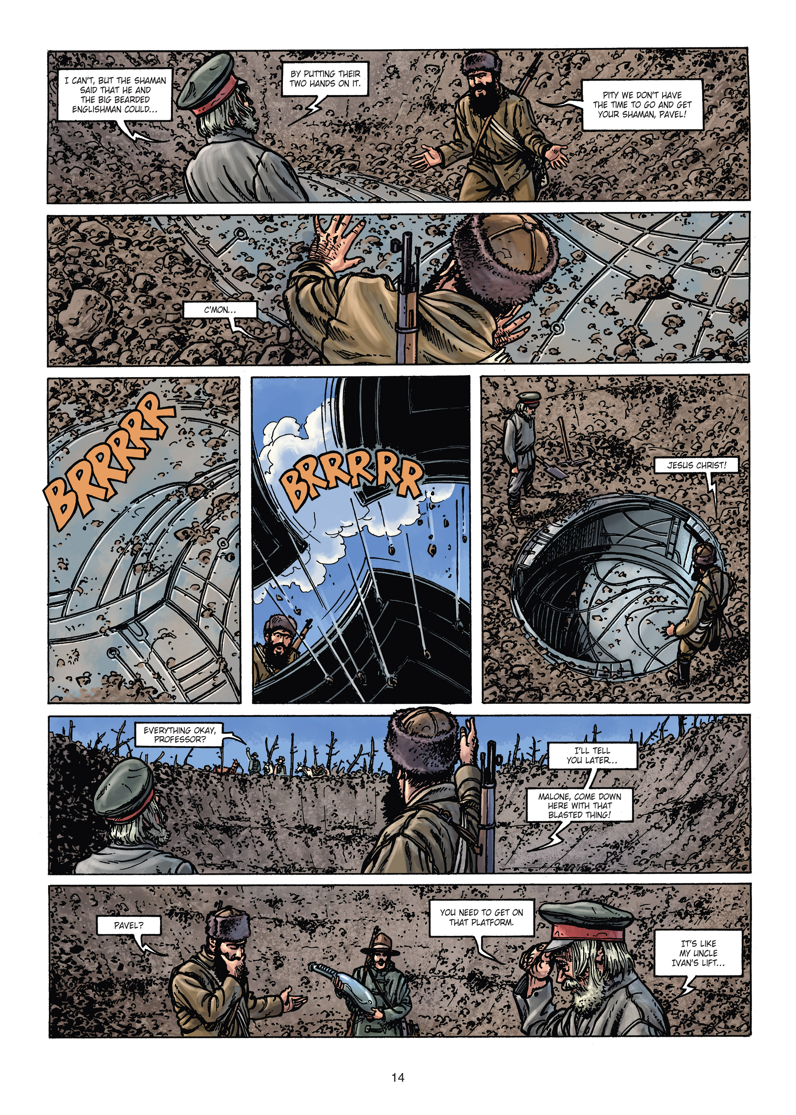Read online War of the World War One Vol. 3: The Monsters from Mars comic -  Issue # Full - 14