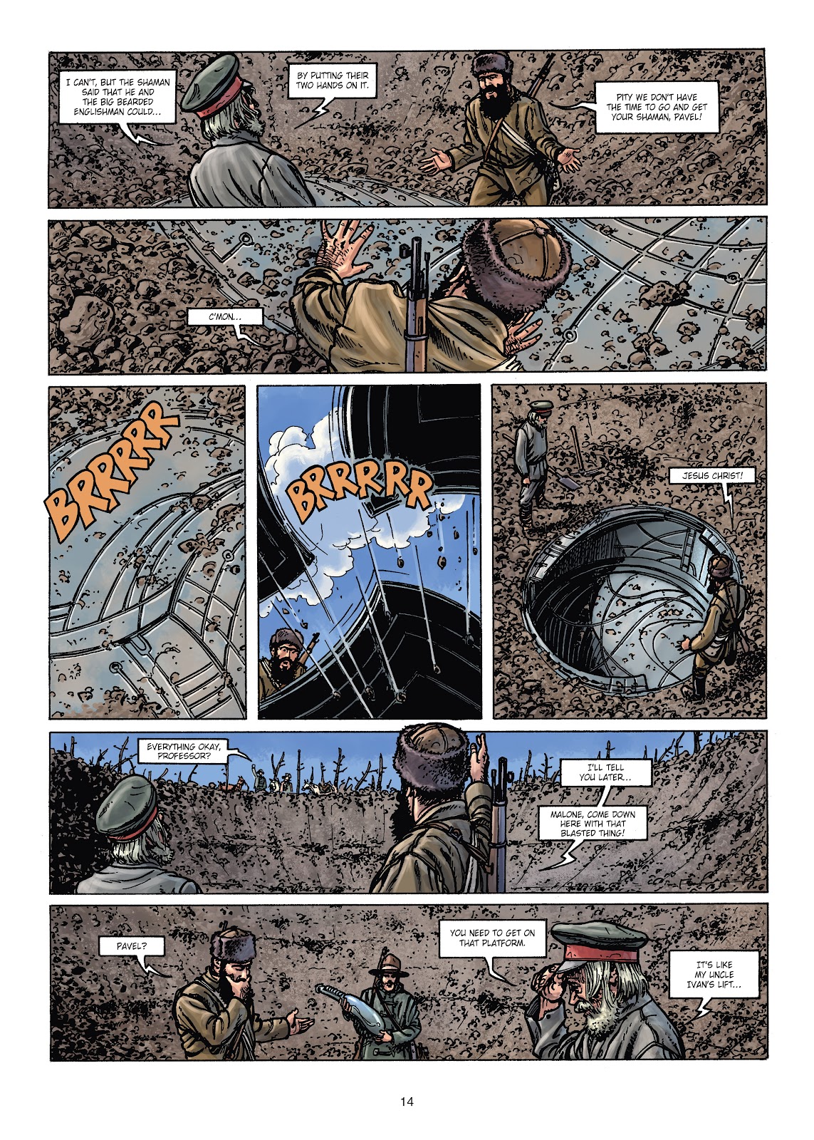 War of the World War One Vol. 3: The Monsters from Mars issue Full - Page 14