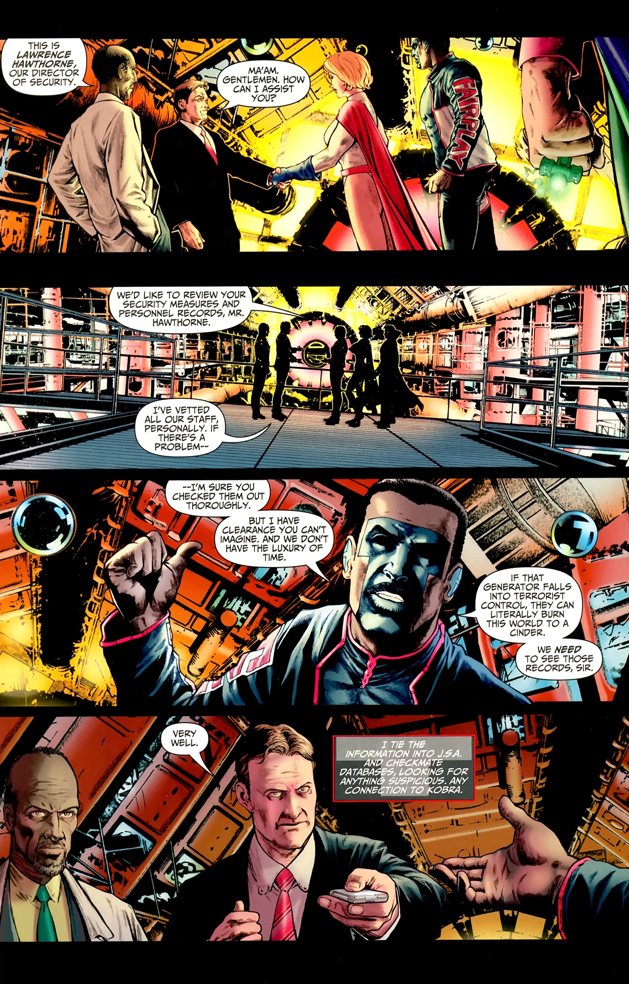 Read online JSA vs. Kobra comic -  Issue #2 - 12