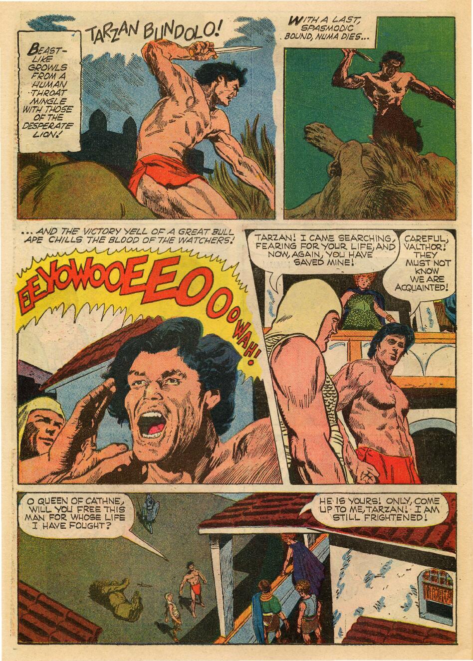 Read online Tarzan (1962) comic -  Issue #186 - 26