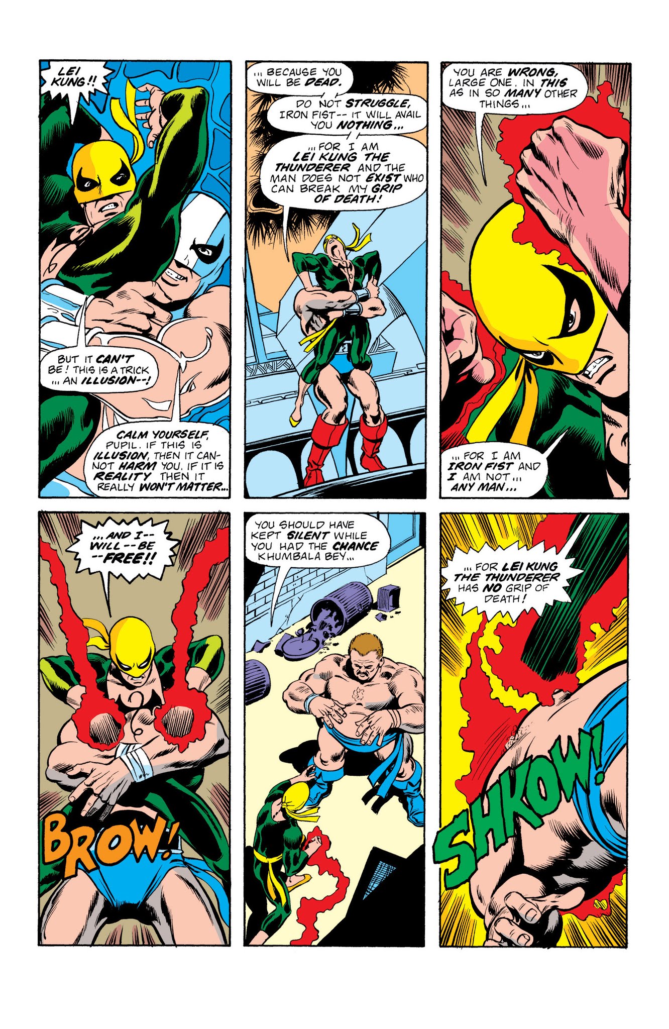 Read online Marvel Masterworks: Iron Fist comic -  Issue # TPB 1 (Part 3) - 10