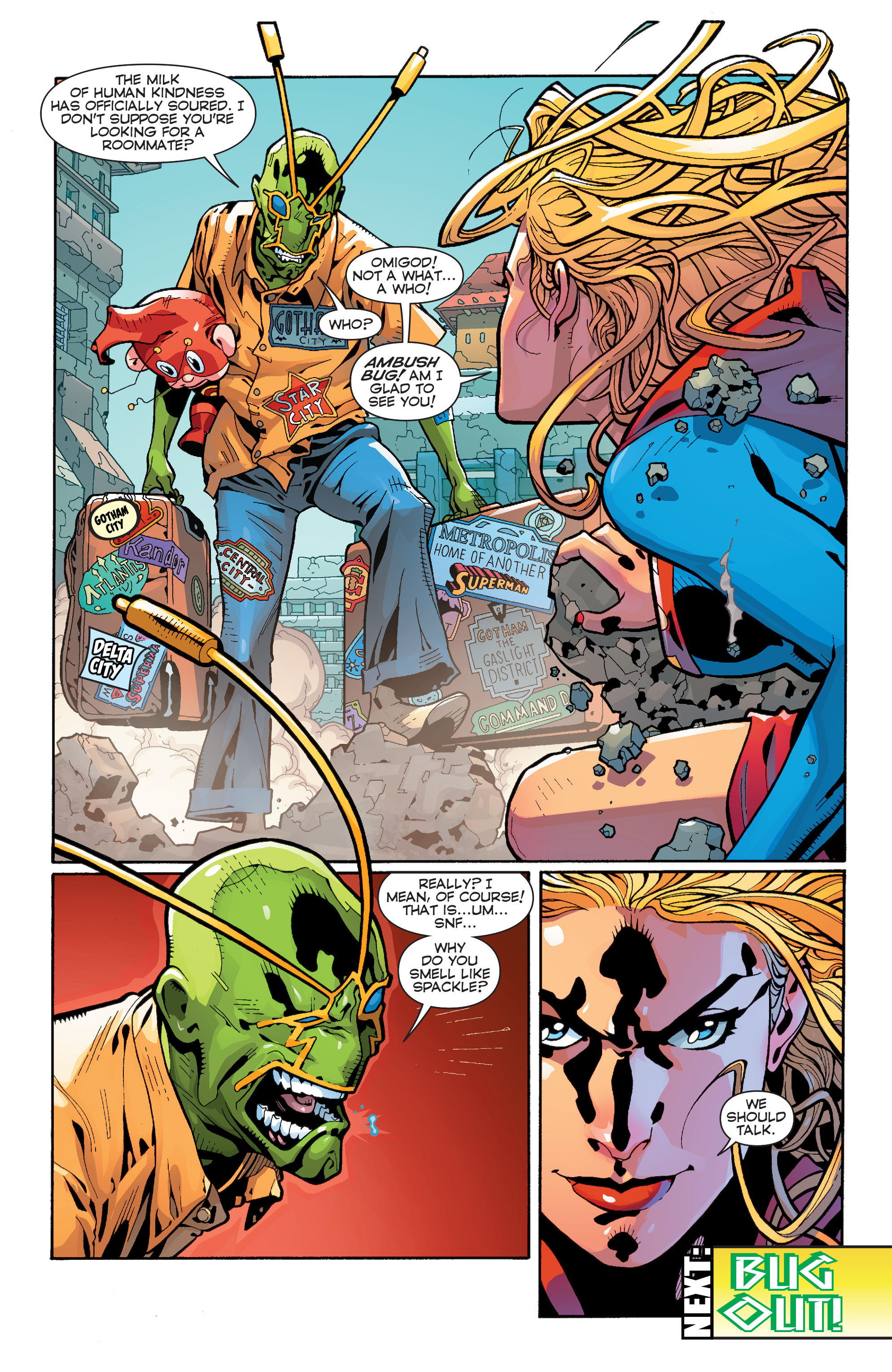 Read online Convergence Supergirl: Matrix comic -  Issue #1 - 24