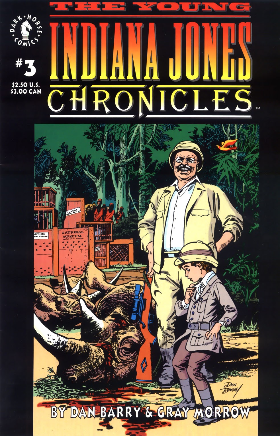 Read online Young Indiana Jones Chronicles comic -  Issue #3 - 1