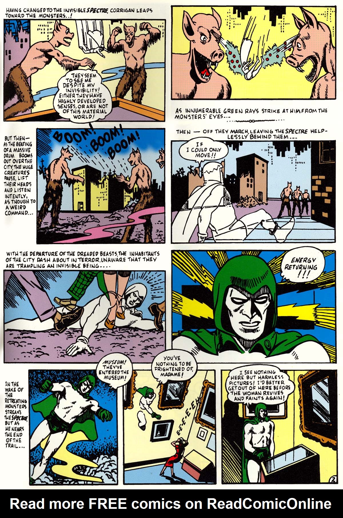 Read online Golden Age Spectre Archives comic -  Issue # TPB (Part 2) - 69
