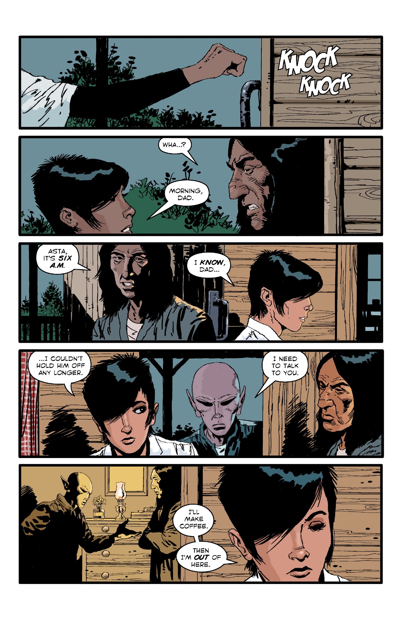 Read online Resident Alien: An Alien in New York comic -  Issue #2 - 3