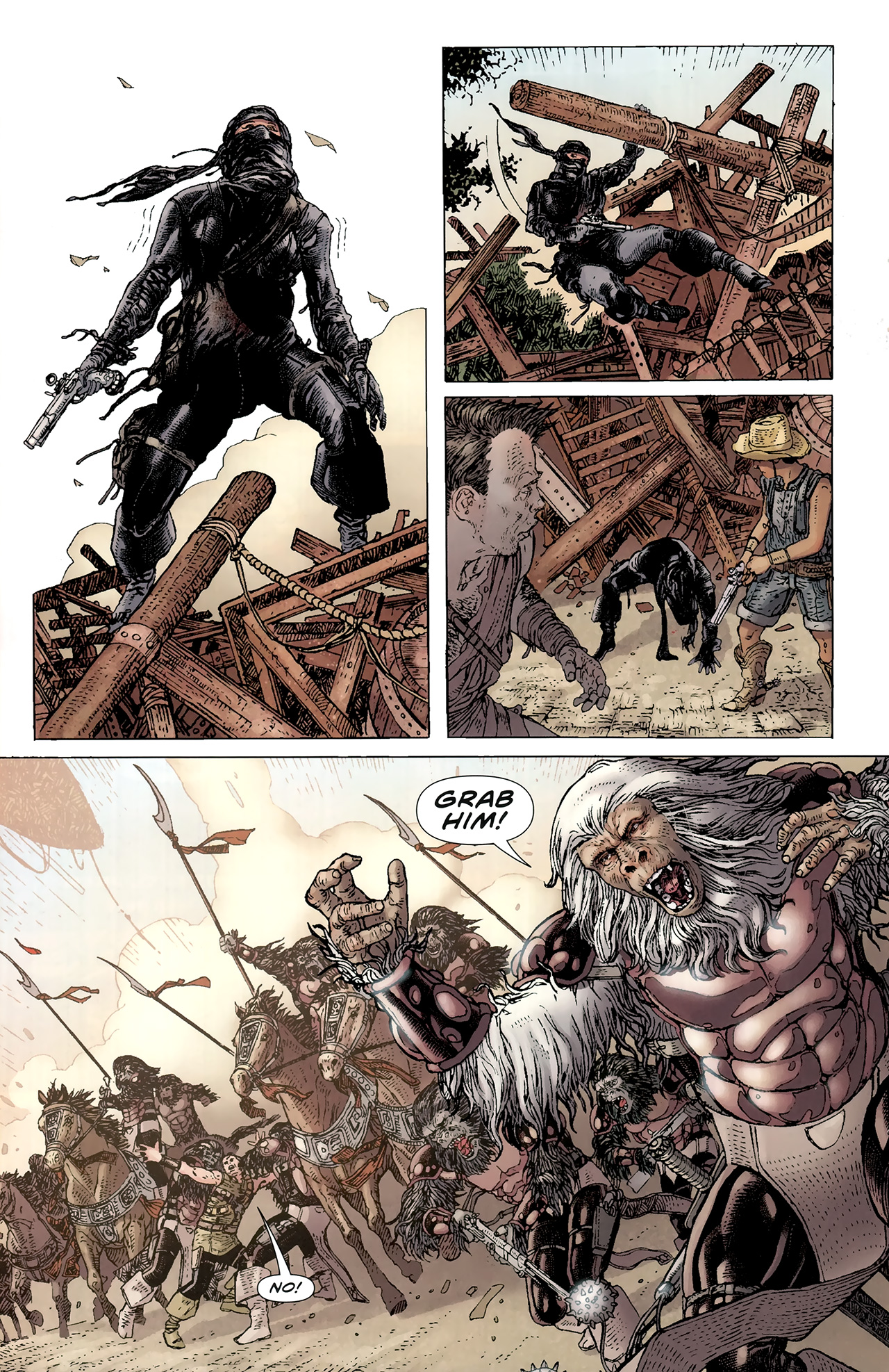 Read online Planet of the Apes (2011) comic -  Issue #4 - 22