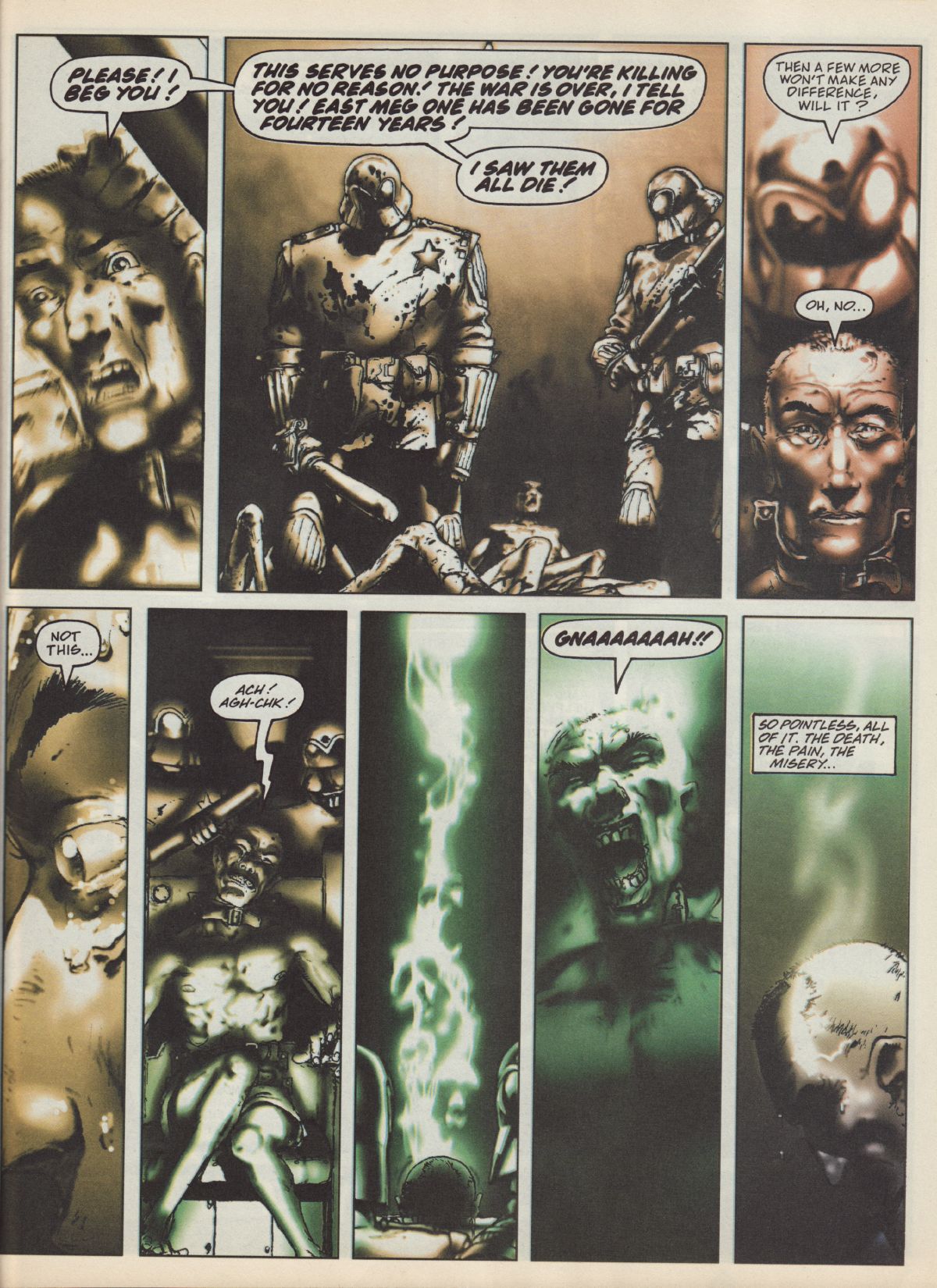 Read online Judge Dredd Megazine (vol. 3) comic -  Issue #23 - 23