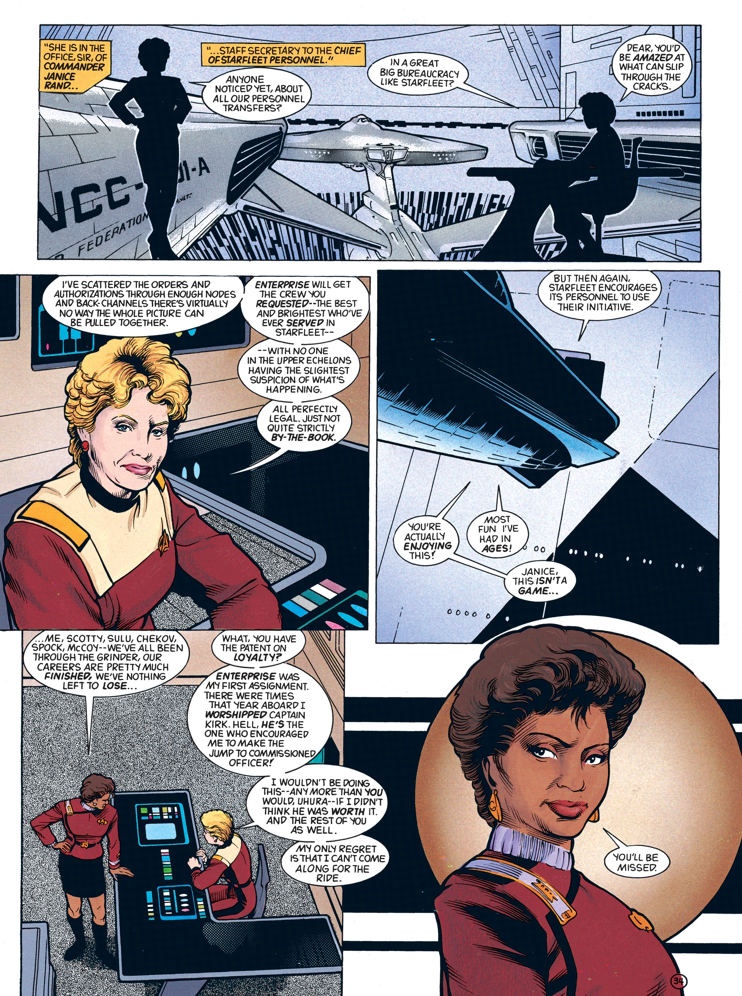 Read online Star Trek: Debt of Honor Facsimile Edition comic -  Issue # TPB - 37