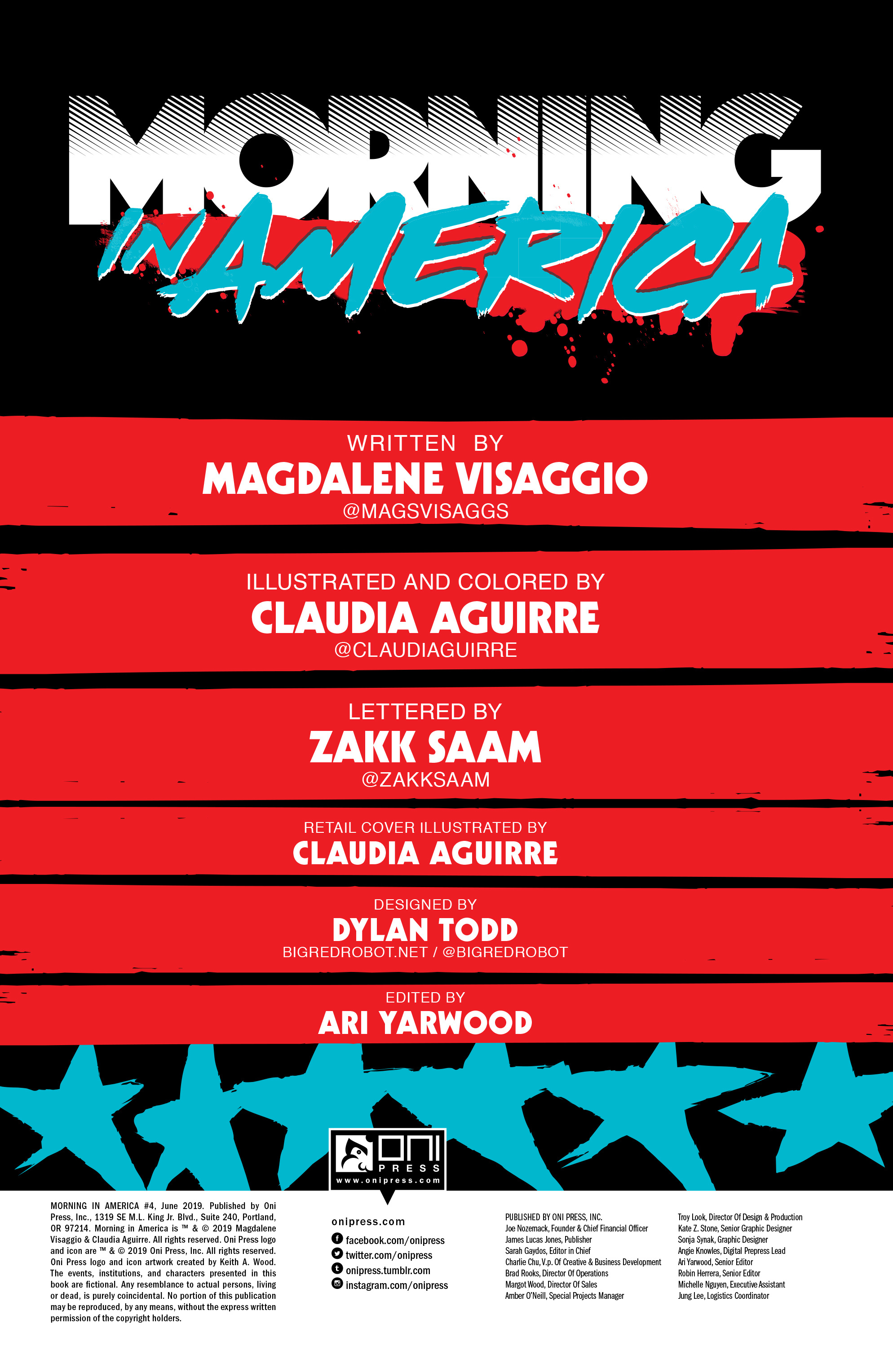 Read online Morning in America comic -  Issue #4 - 2