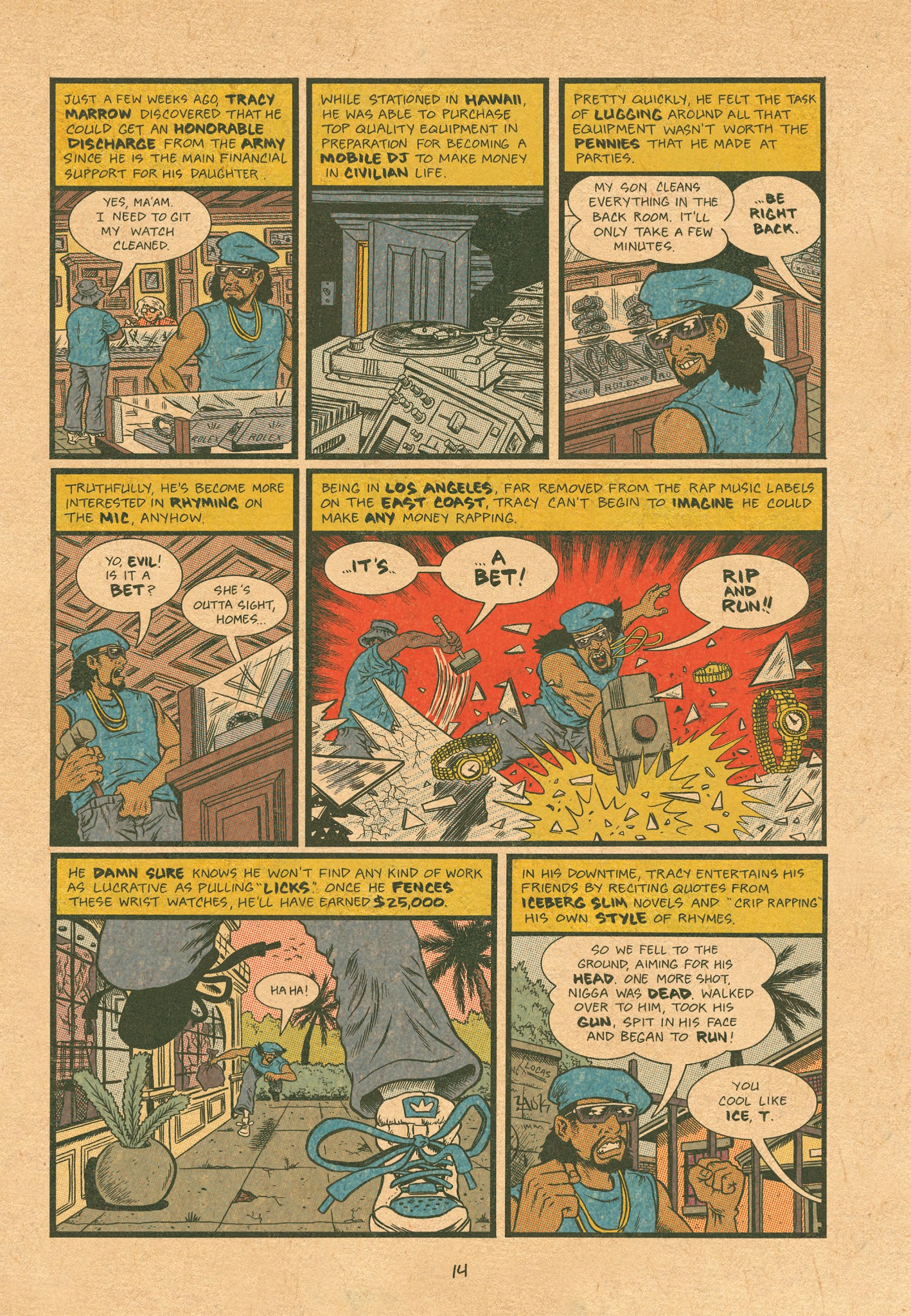 Read online Hip Hop Family Tree (2013) comic -  Issue # TPB 2 - 15