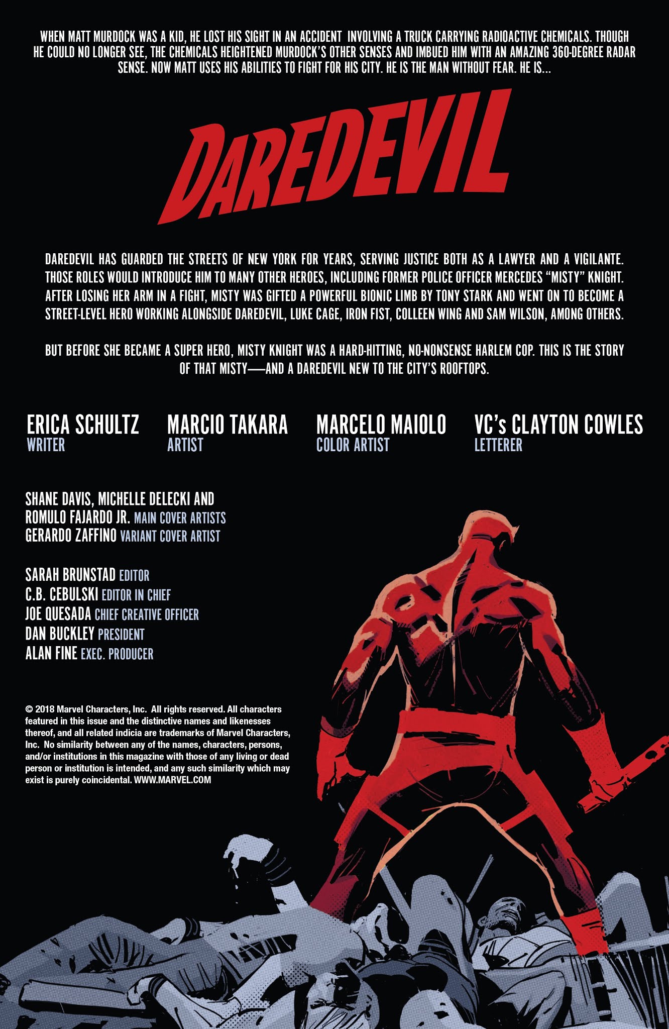 Read online Daredevil (2016) comic -  Issue # Annual 2018 - 2