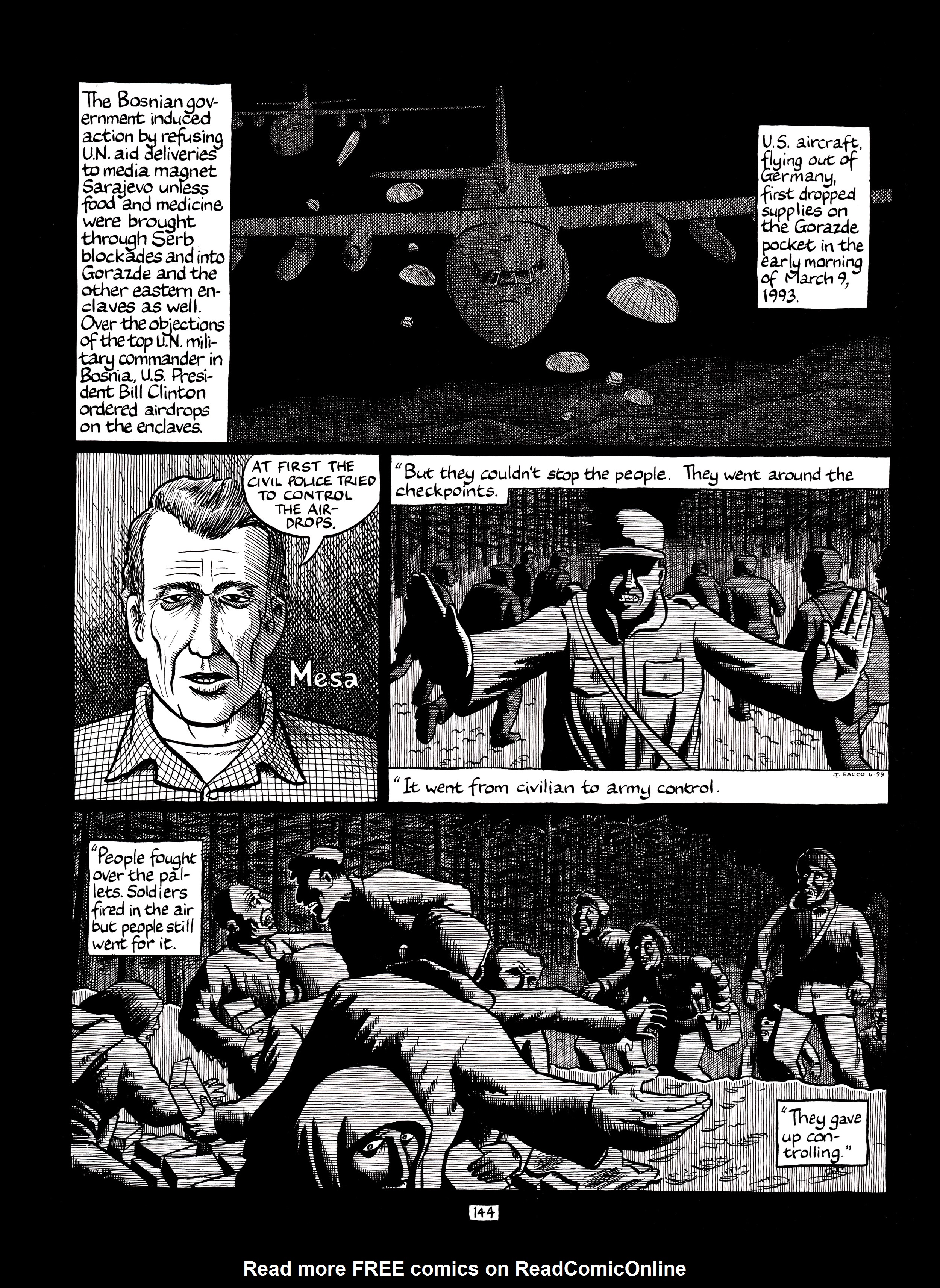 Read online Safe Area Goražde comic -  Issue # TPB (Part 2) - 85