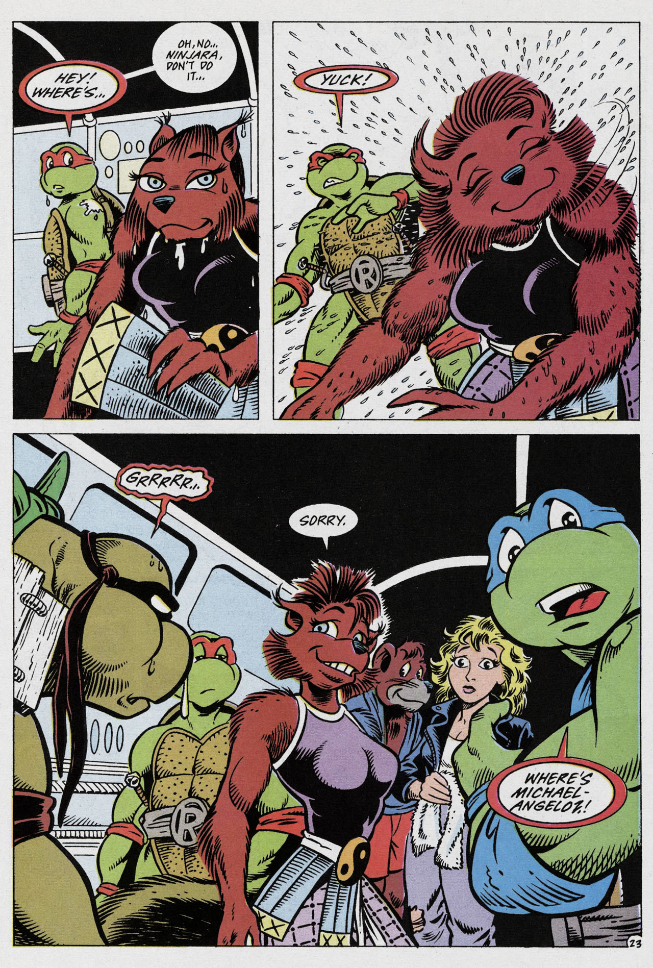 Read online Teenage Mutant Ninja Turtles Adventures (1989) comic -  Issue #55 - 26