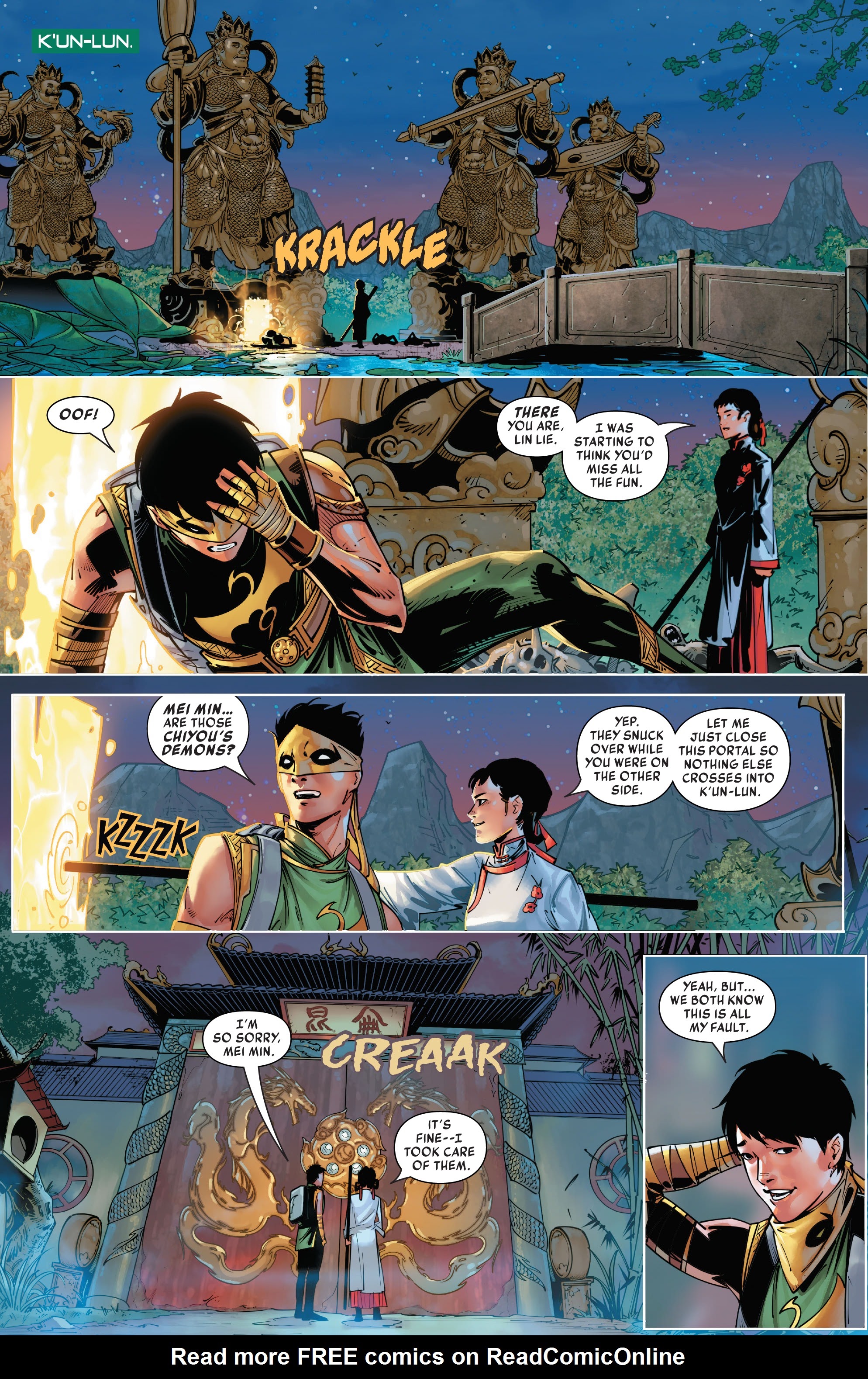 Read online Iron Fist (2022) comic -  Issue #1 - 19