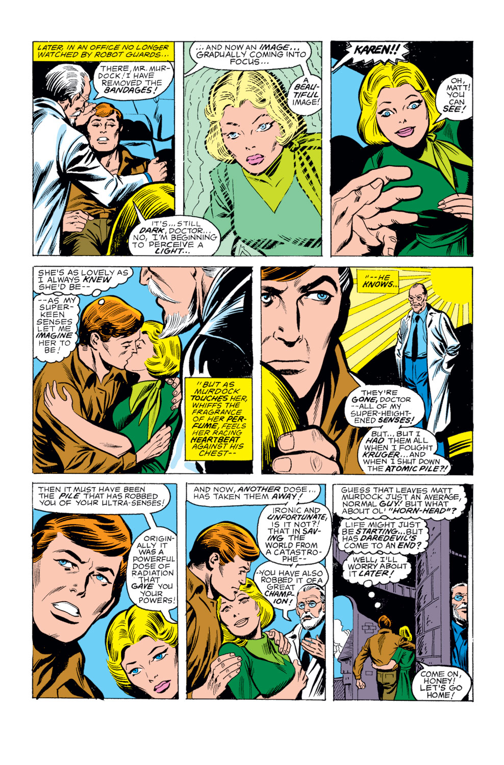 Read online What If? (1977) comic -  Issue #8 - The world knew that Daredevil is blind - 20