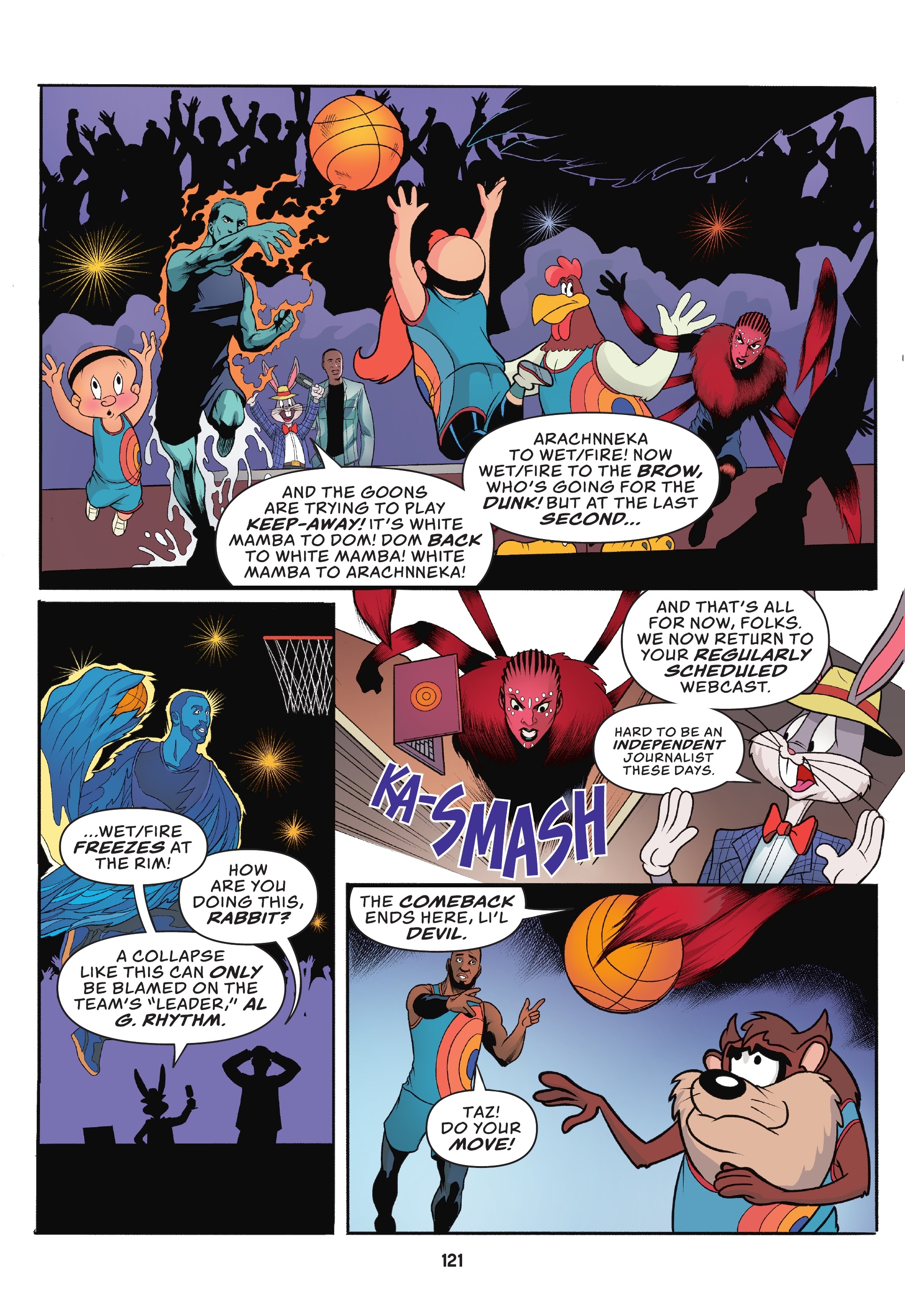 Read online Space Jam: A New Legacy comic -  Issue # TPB - 109